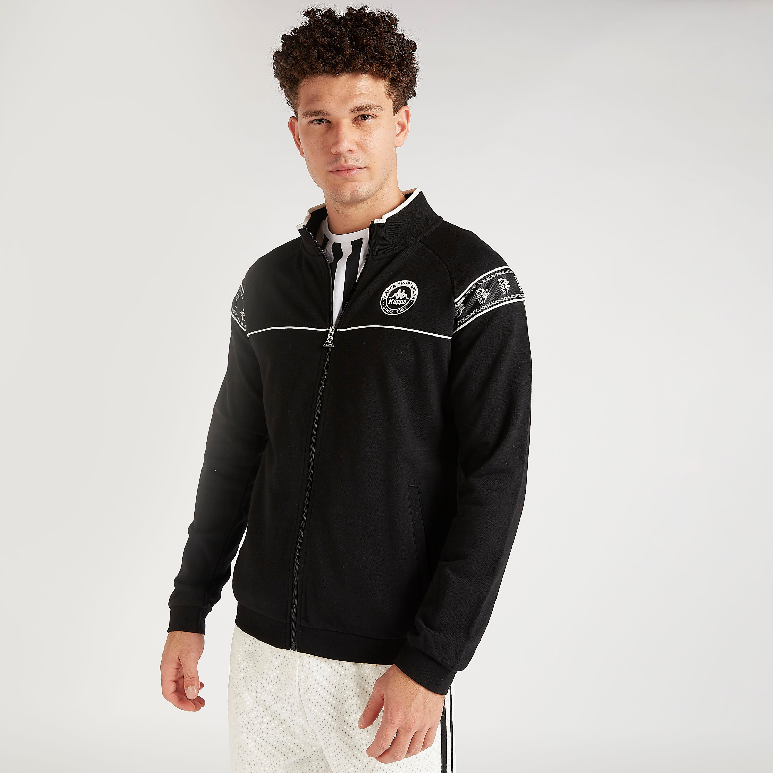 Kappa zipper hot sale sport jacket