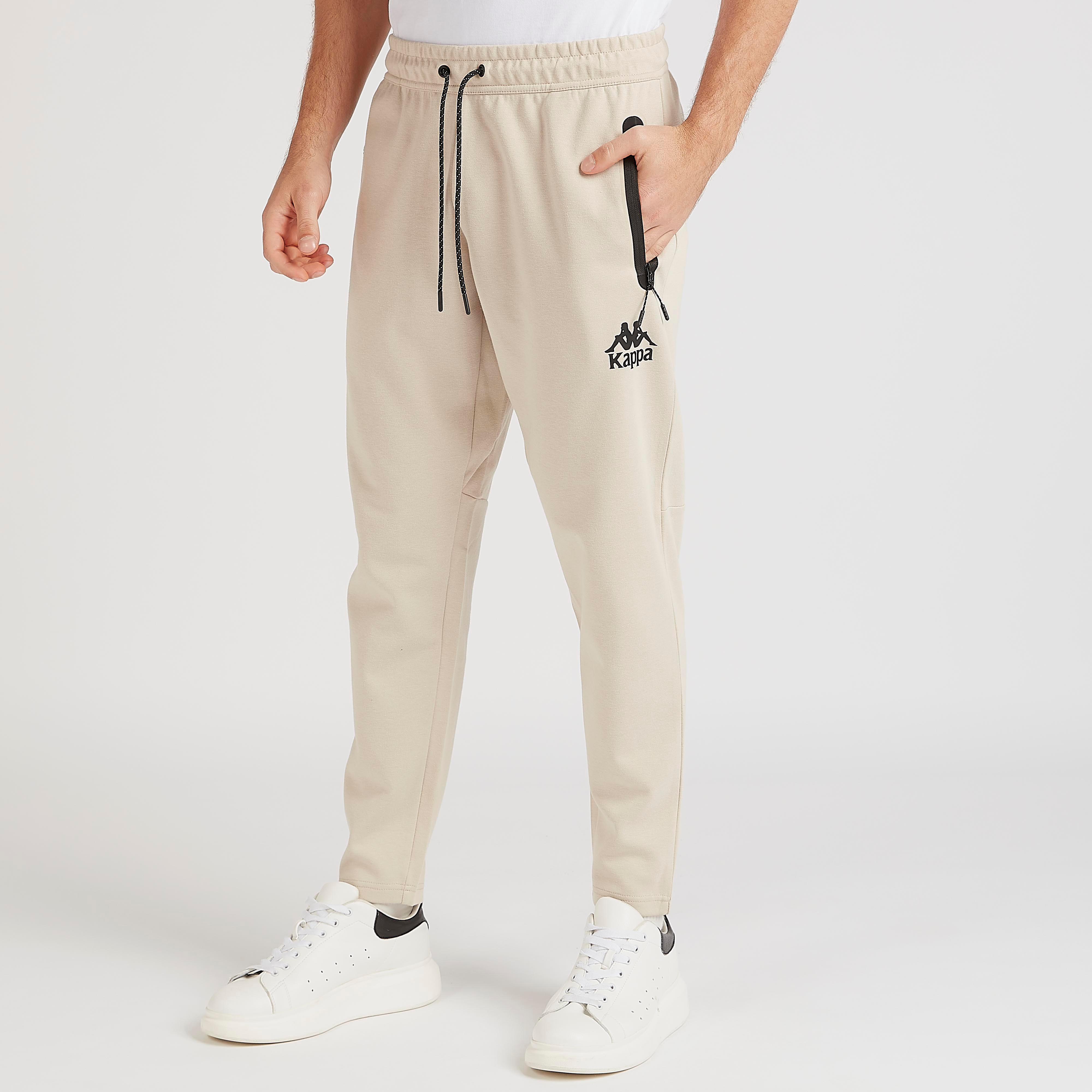 Kappa solid cheap men's track pants