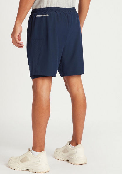 Kappa Solid Shorts with Elasticated Waistband