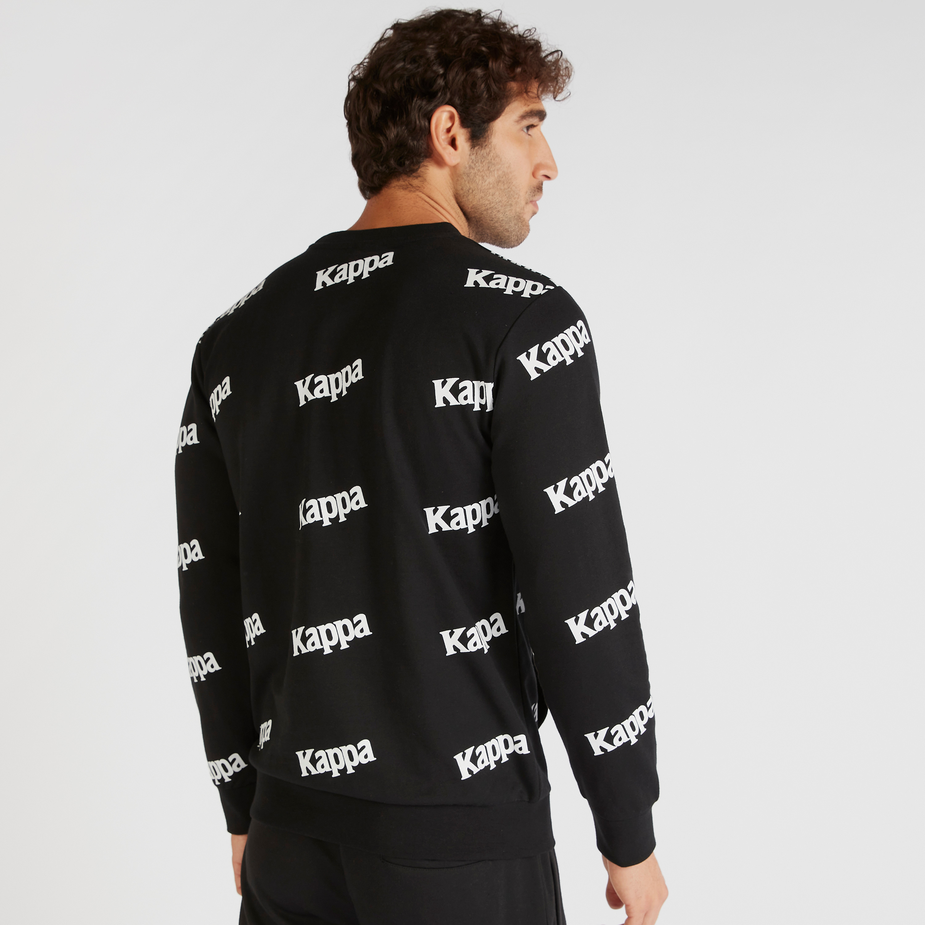 Kappa Printed Crew Neck Sweatshirt-men-winterwear-hoodiesandsweatshirts-image-4