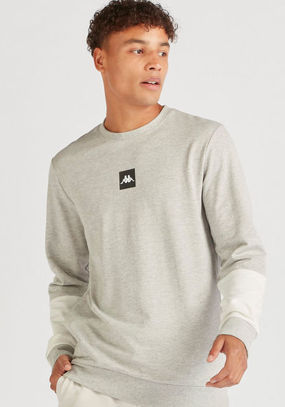 Kappa Sweatshirt with Long Sleeves-Sweatshirts-image-0