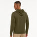 Kappa Solid Zip Through Sweatshirt with Hood and Pockets-Hoodies & Sweatshirts-thumbnail-2
