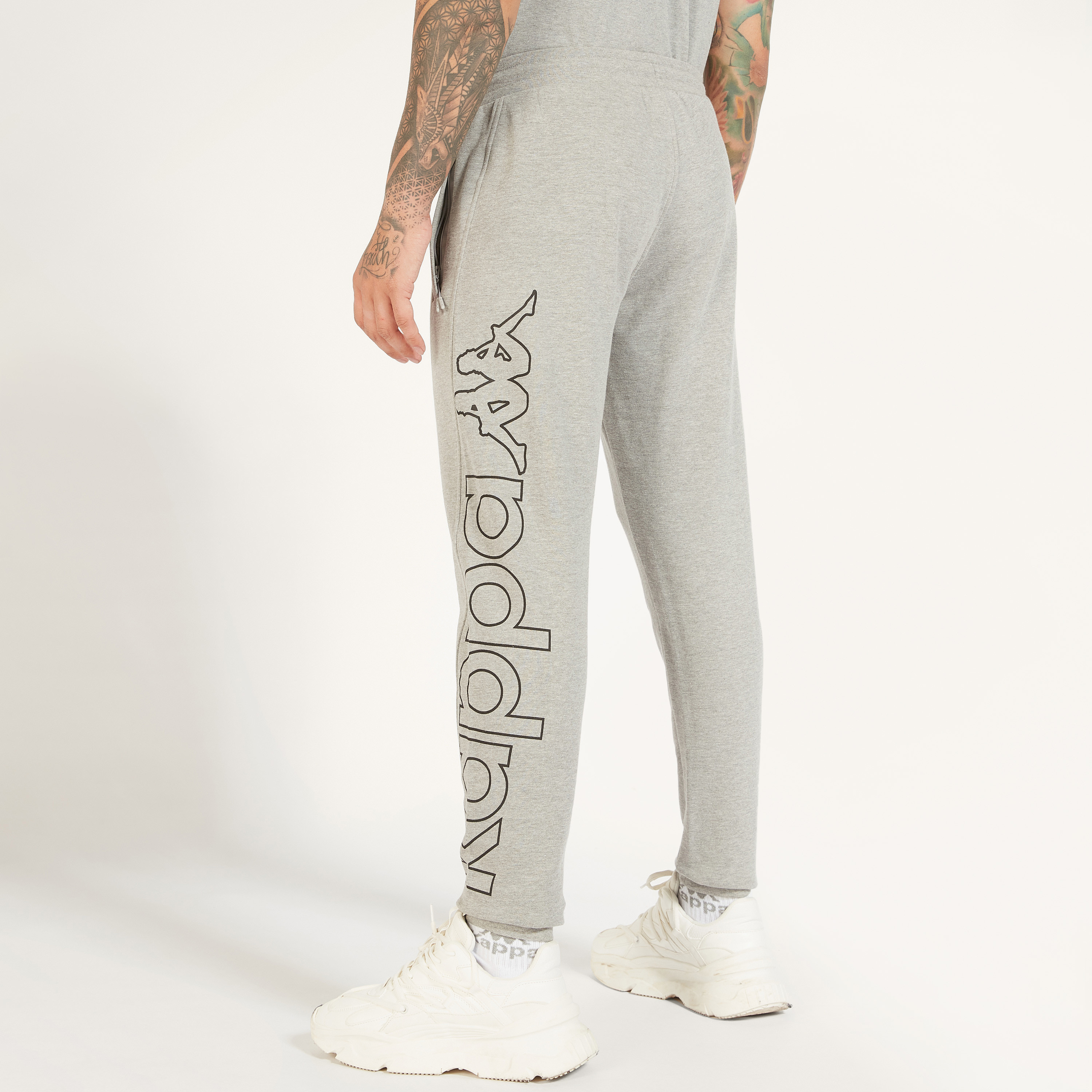 Kappa Printed Mid-Rise Jog Pants with Drawstring Closure and Pockets-men-clothing-sportswearandactivewear-tracksuits-image-4