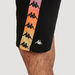 Kappa Solid Shorts with Drawstring Closure and Tape Detail-Shorts-thumbnailMobile-2