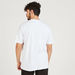 Kappa Logo Print Crew Neck T-shirt with Short Sleeves-T Shirts-thumbnail-2