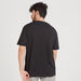 Kappa Logo Print Crew Neck T-shirt with Short Sleeves-T Shirts-thumbnail-2