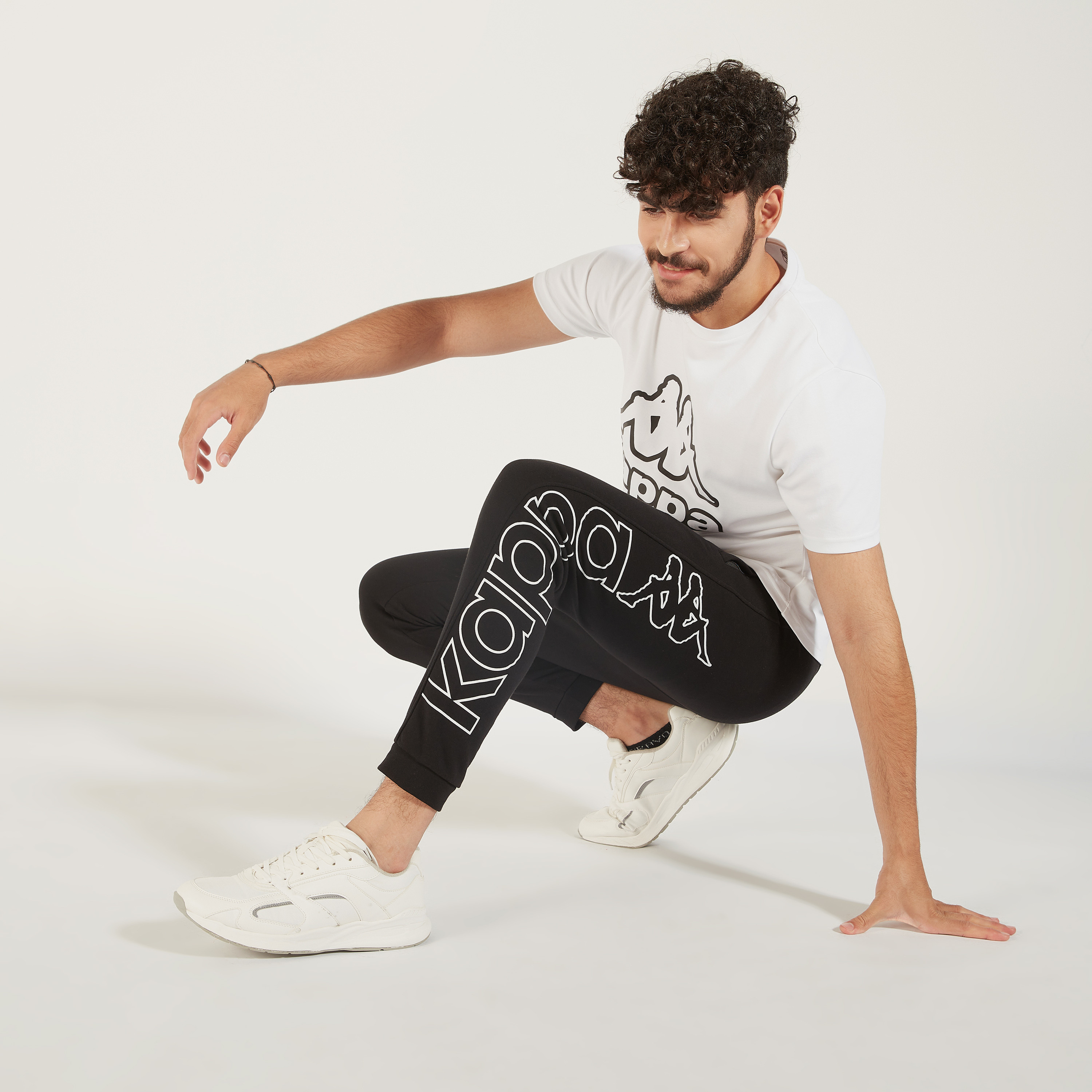 Kappa Printed Joggers with Drawstring Closure and Pockets-men-clothing-sportswearandactivewear-tracksuits-image-6