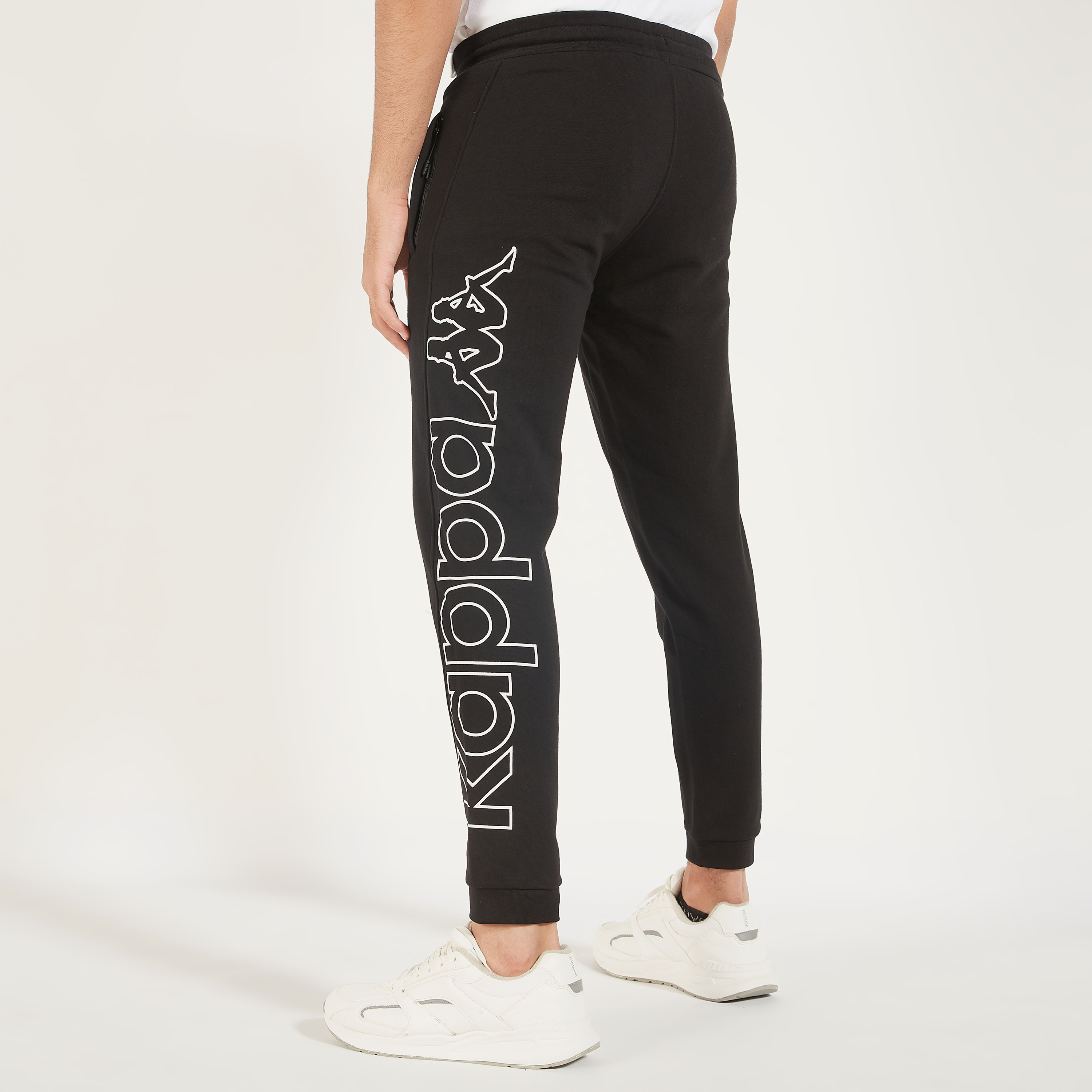 Kappa Printed Joggers with Drawstring Closure and Pockets-men-clothing-sportswearandactivewear-tracksuits-image-9