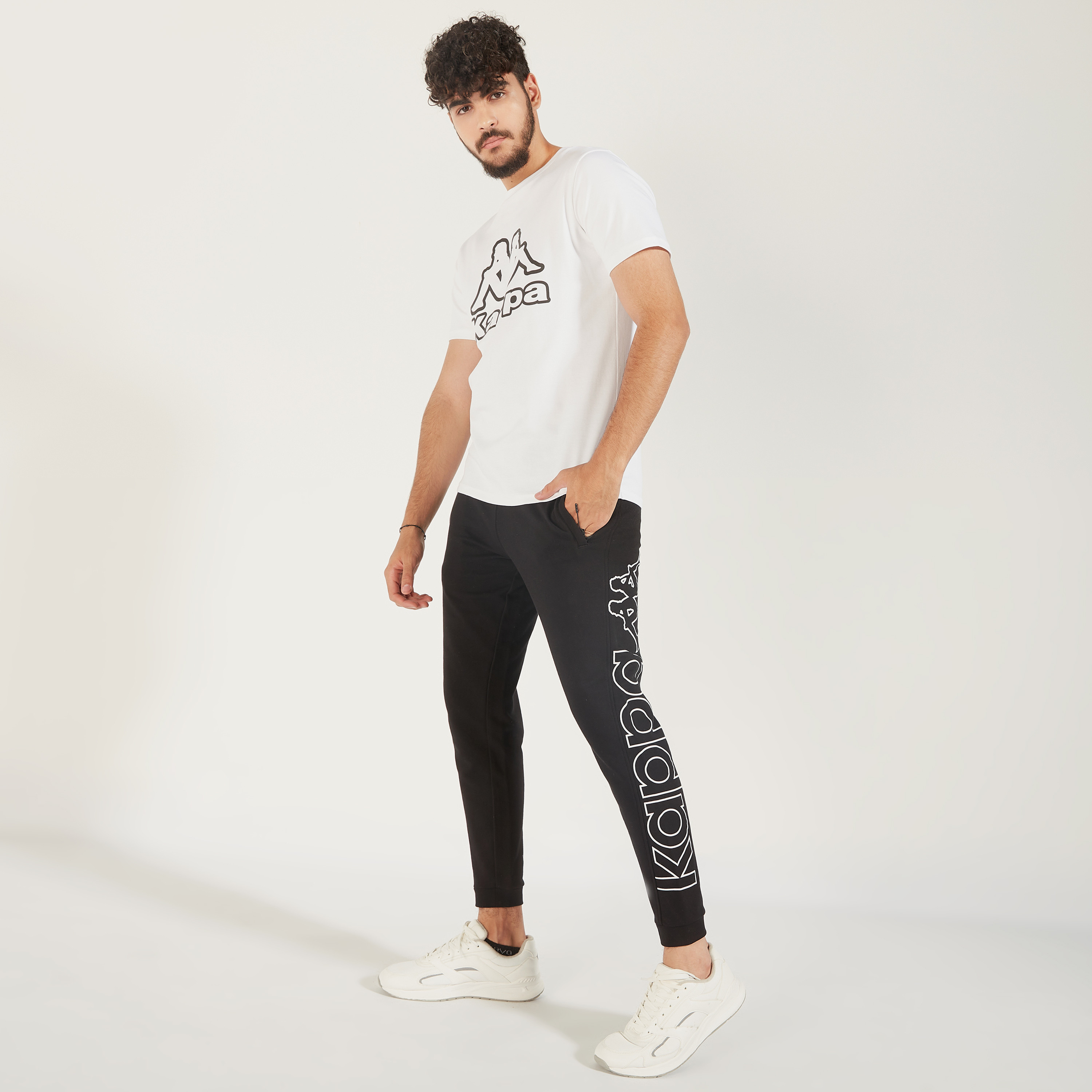 Kappa Printed Joggers with Drawstring Closure and Pockets-men-clothing-sportswearandactivewear-tracksuits-image-10