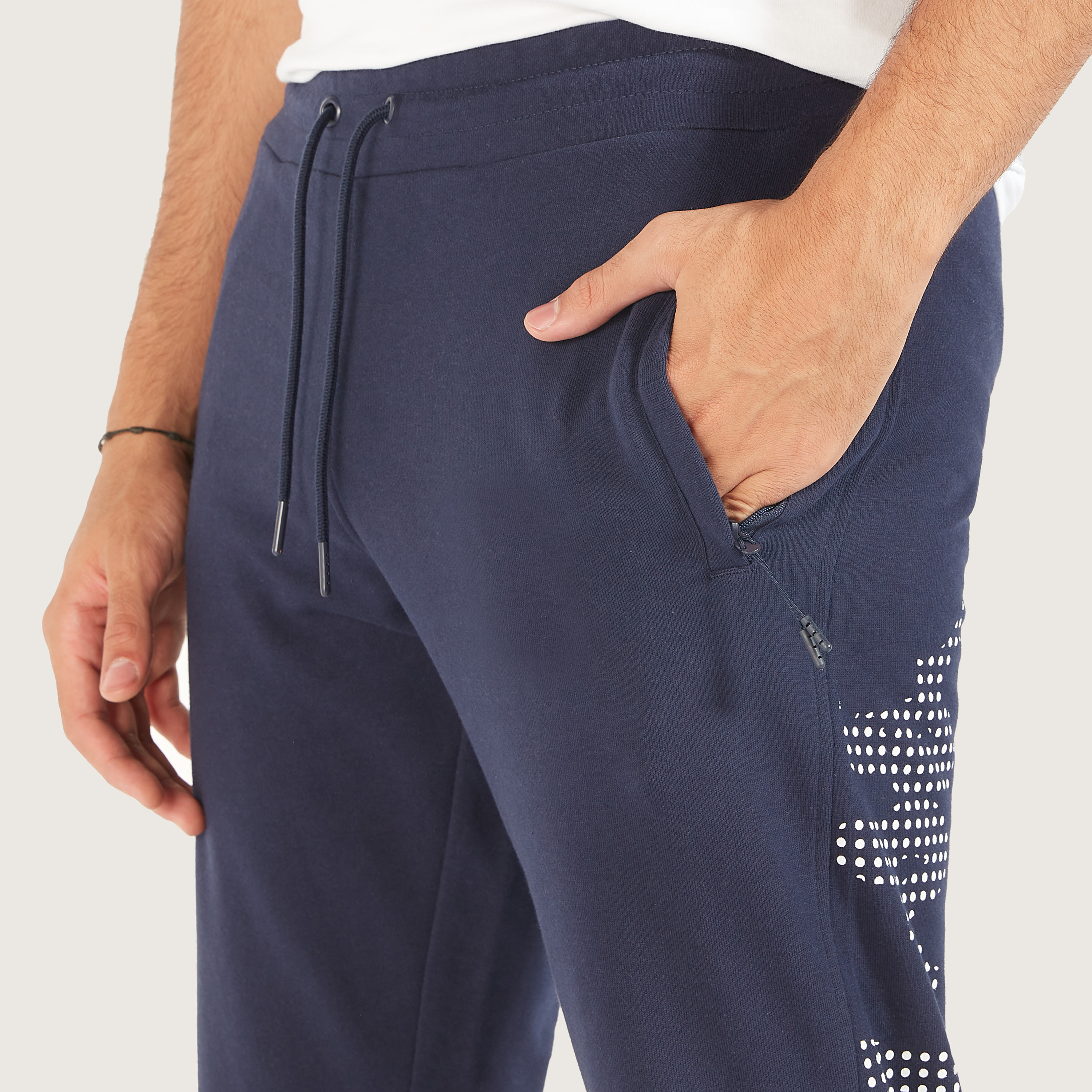 Kappa Printed Joggers with Drawstring Closure and Pockets-men-clothing-sportswearandactivewear-tracksuits-image-15