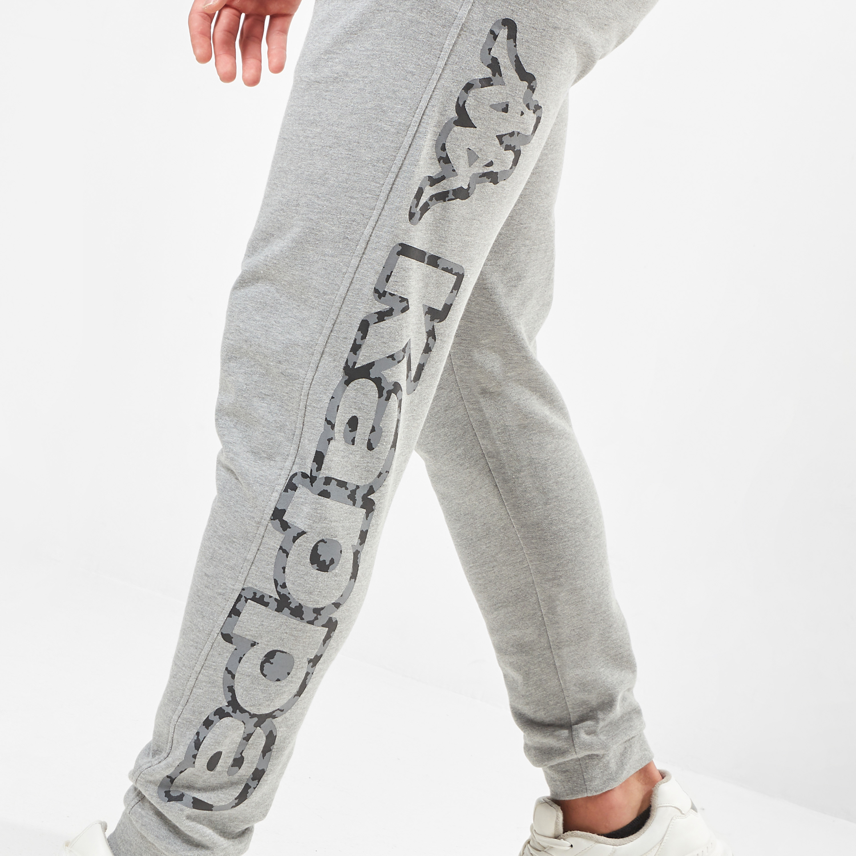 Kappa Logo Print Jog Pants with Drawstring Closure and Pockets-men-clothing-sportswearandactivewear-tracksuits-image-3