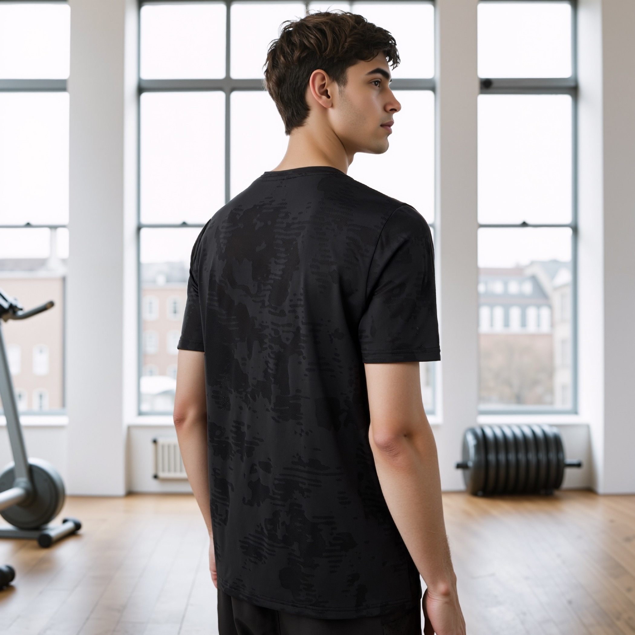 Kappa Logo Print Performance T-shirt-men-clothing-sportswearandactivewear-tshirtsandpolos-image-3