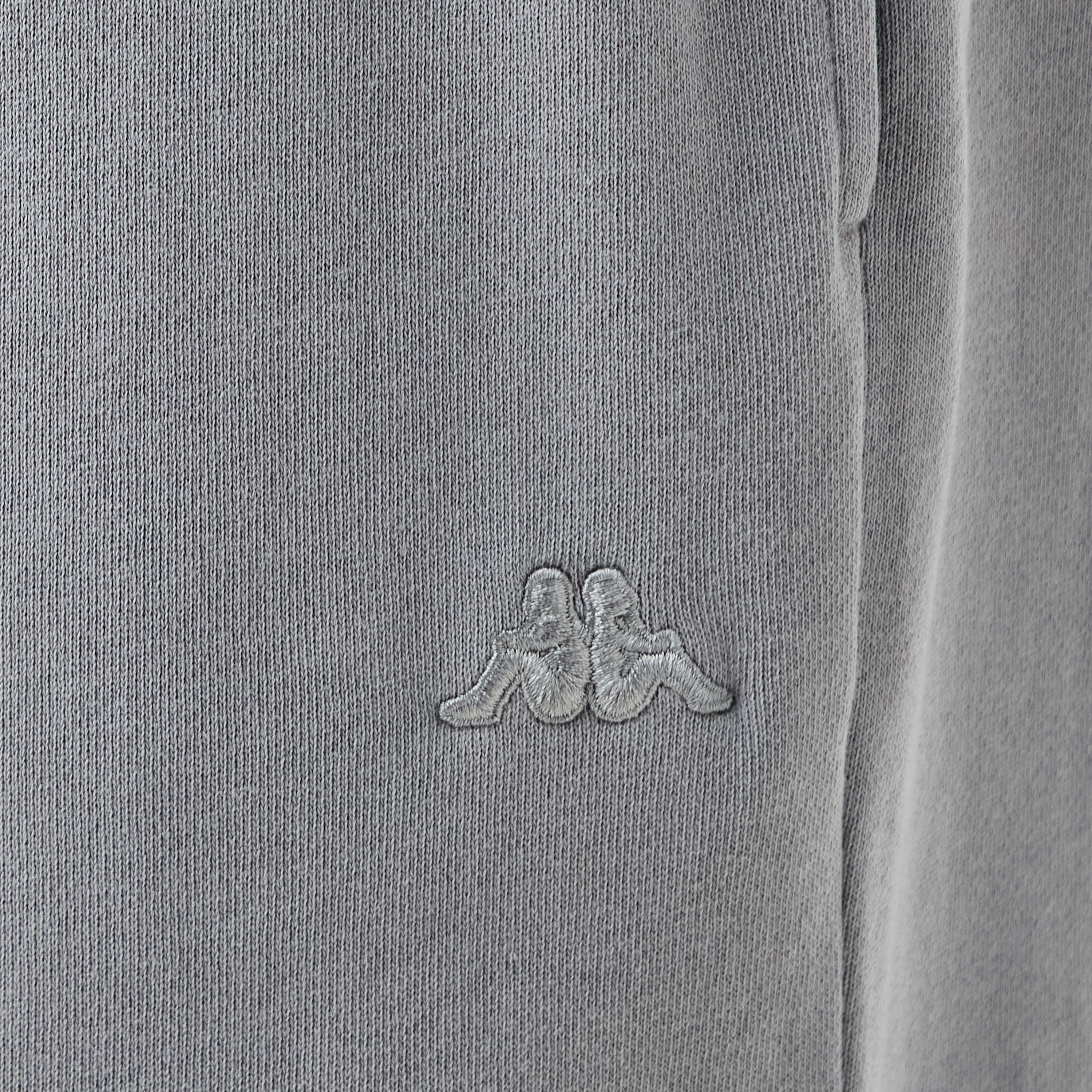 Kappa Logo Embroidered Joggers with Piping Detail and Pockets-men-clothing-sportswearandactivewear-bottoms-joggers-image-4