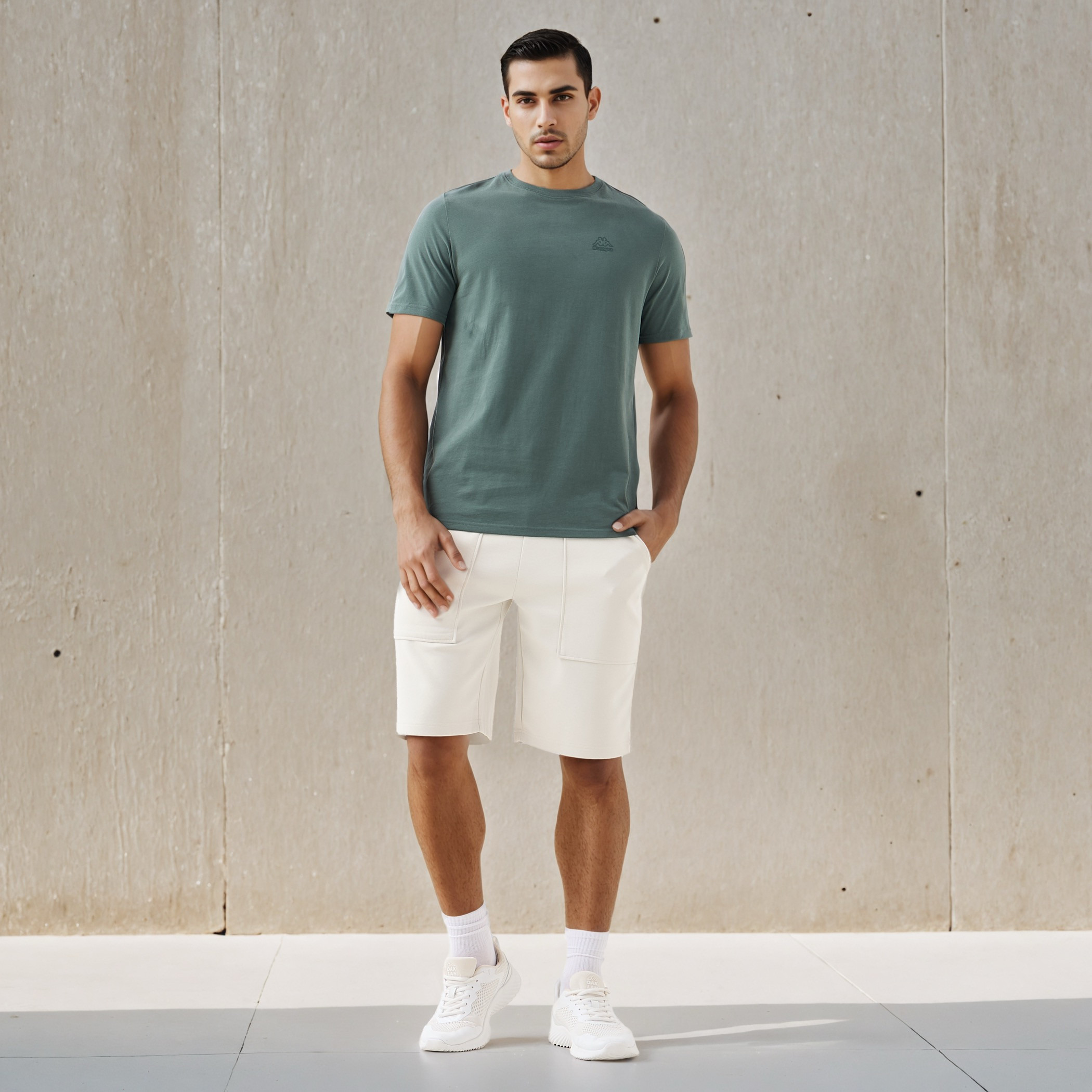 Kappa Logo Detail Crew Neck T-shirt-men-clothing-sportswearandactivewear-tshirtsandpolos-image-6