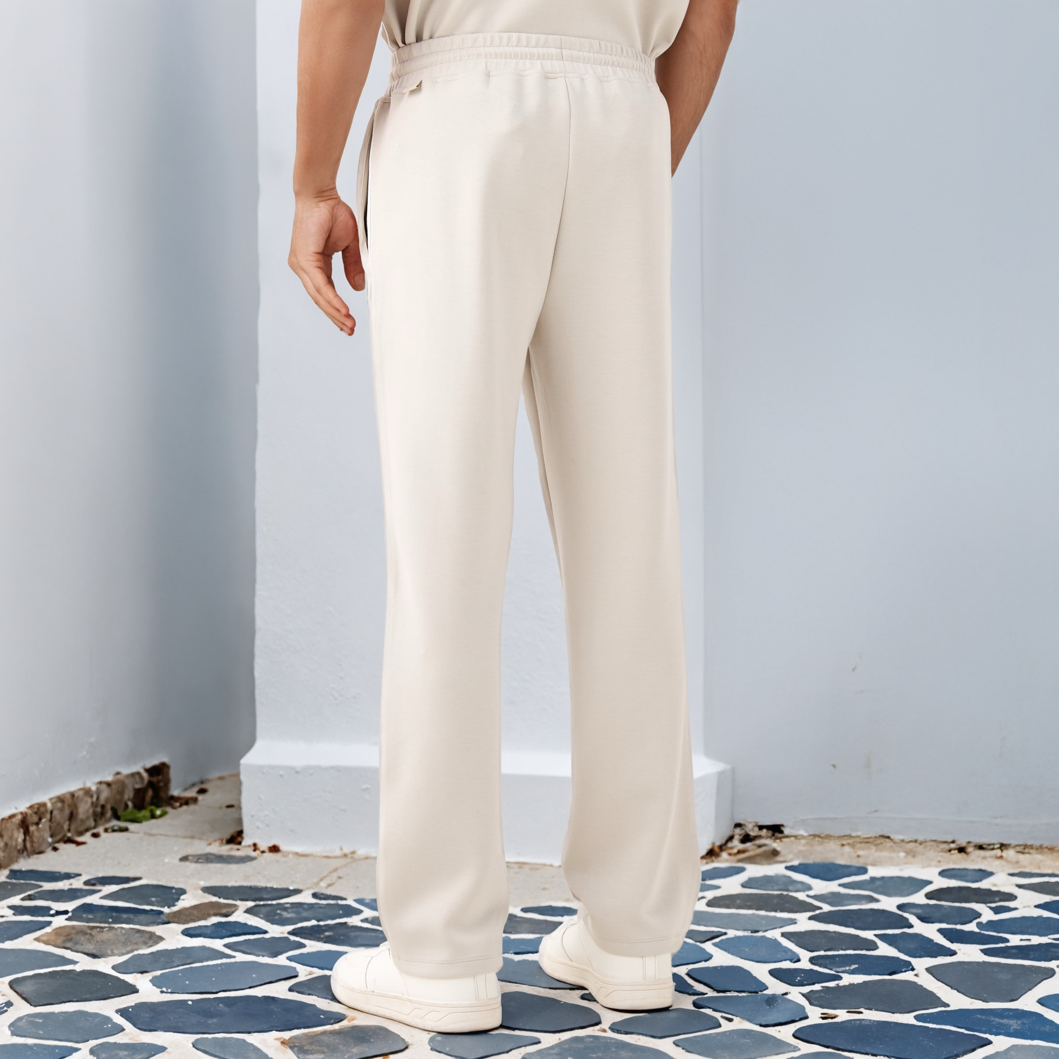Kappa Printed Track Pants with Drawstring Closure and Pockets-men-clothing-sportswearandactivewear-bottoms-joggers-image-3