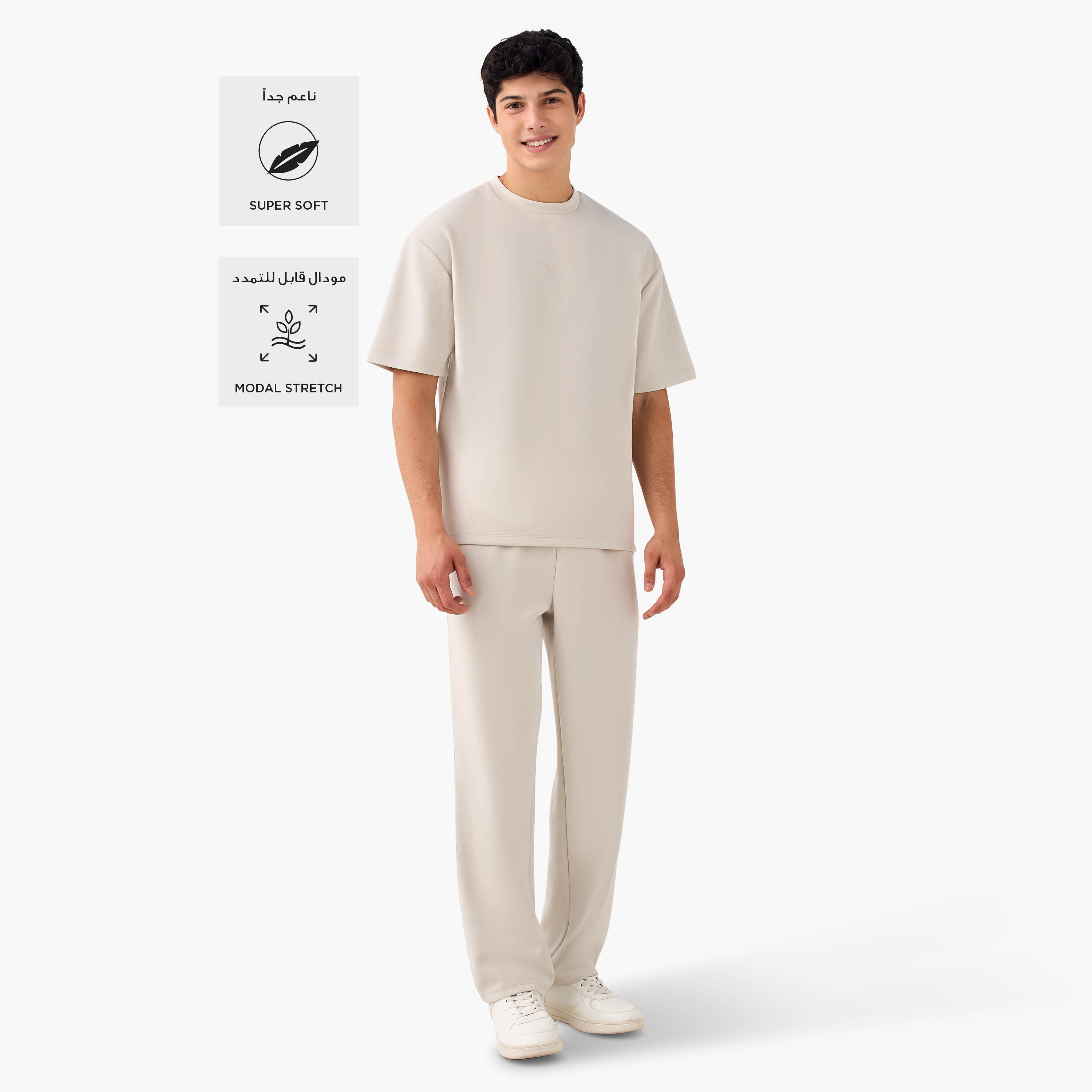 Kappa Printed Crew Neck T-shirt with Side Piping-men-clothing-sportswearandactivewear-tshirtsandpolos-image-2
