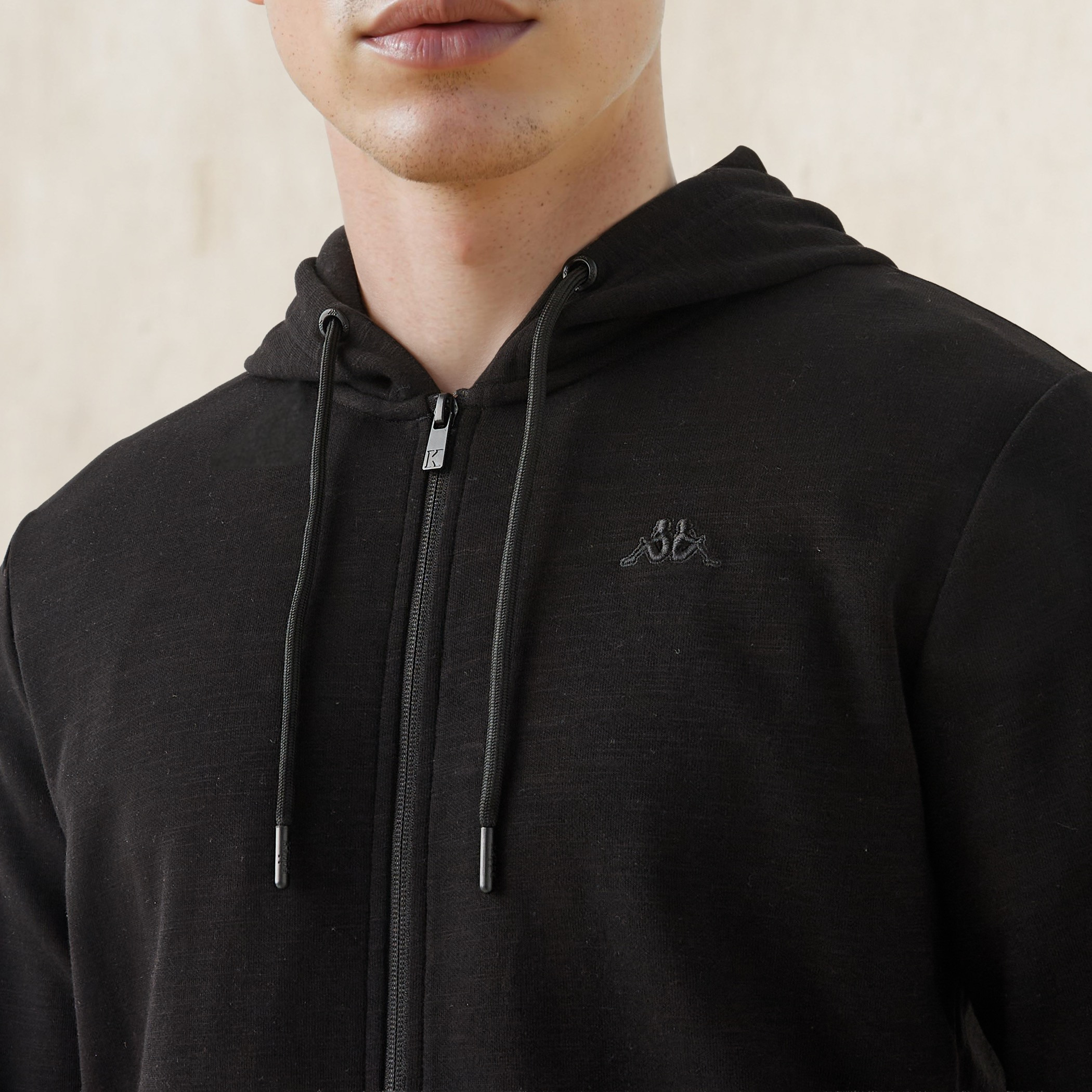 Kappa Regular Fit Zip Through Hoodie with Pockets-men-winterwear-hoodiesandsweatshirts-image-4