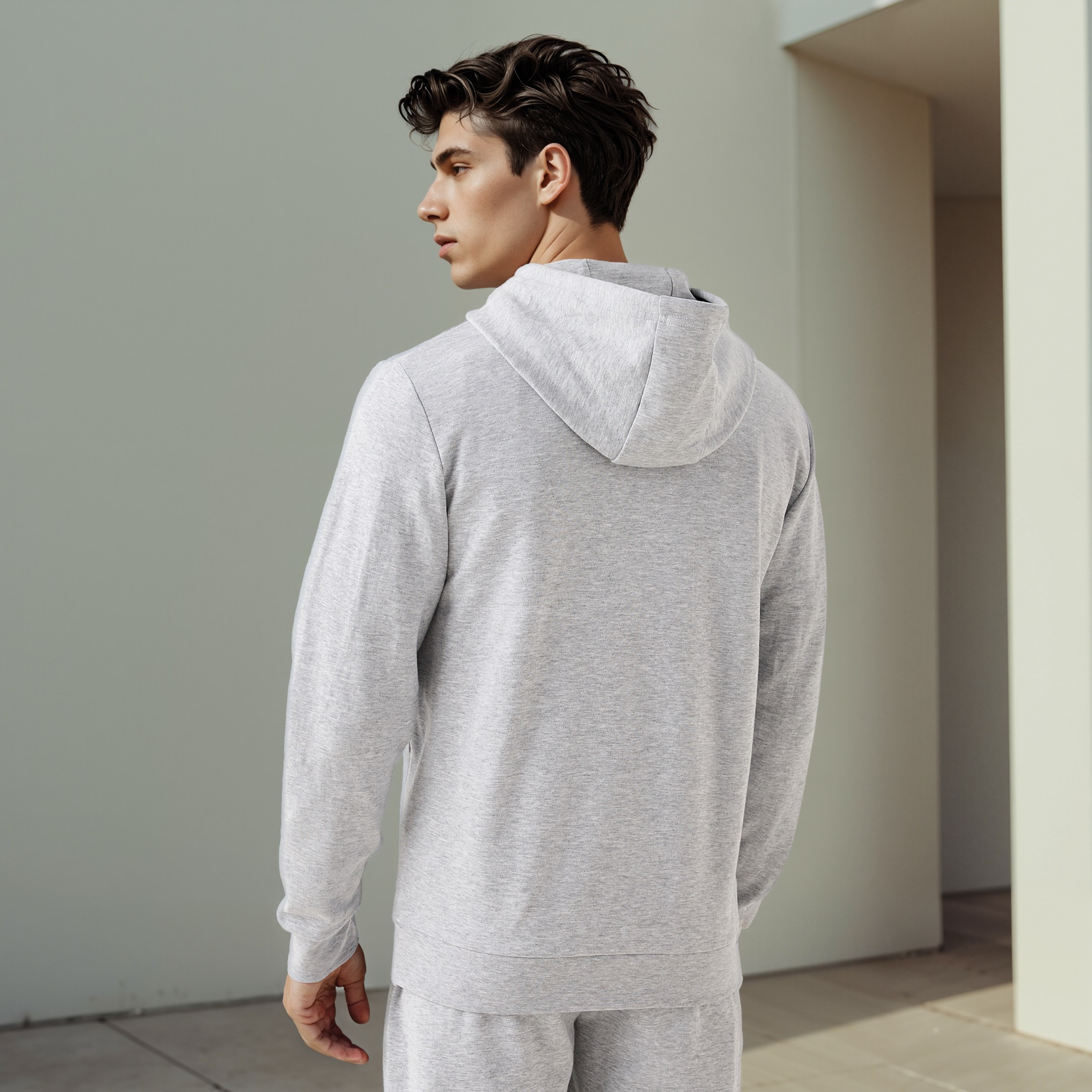 Kappa Regular Fit Zip Through Hoodie with Pockets-men-winterwear-hoodiesandsweatshirts-image-3