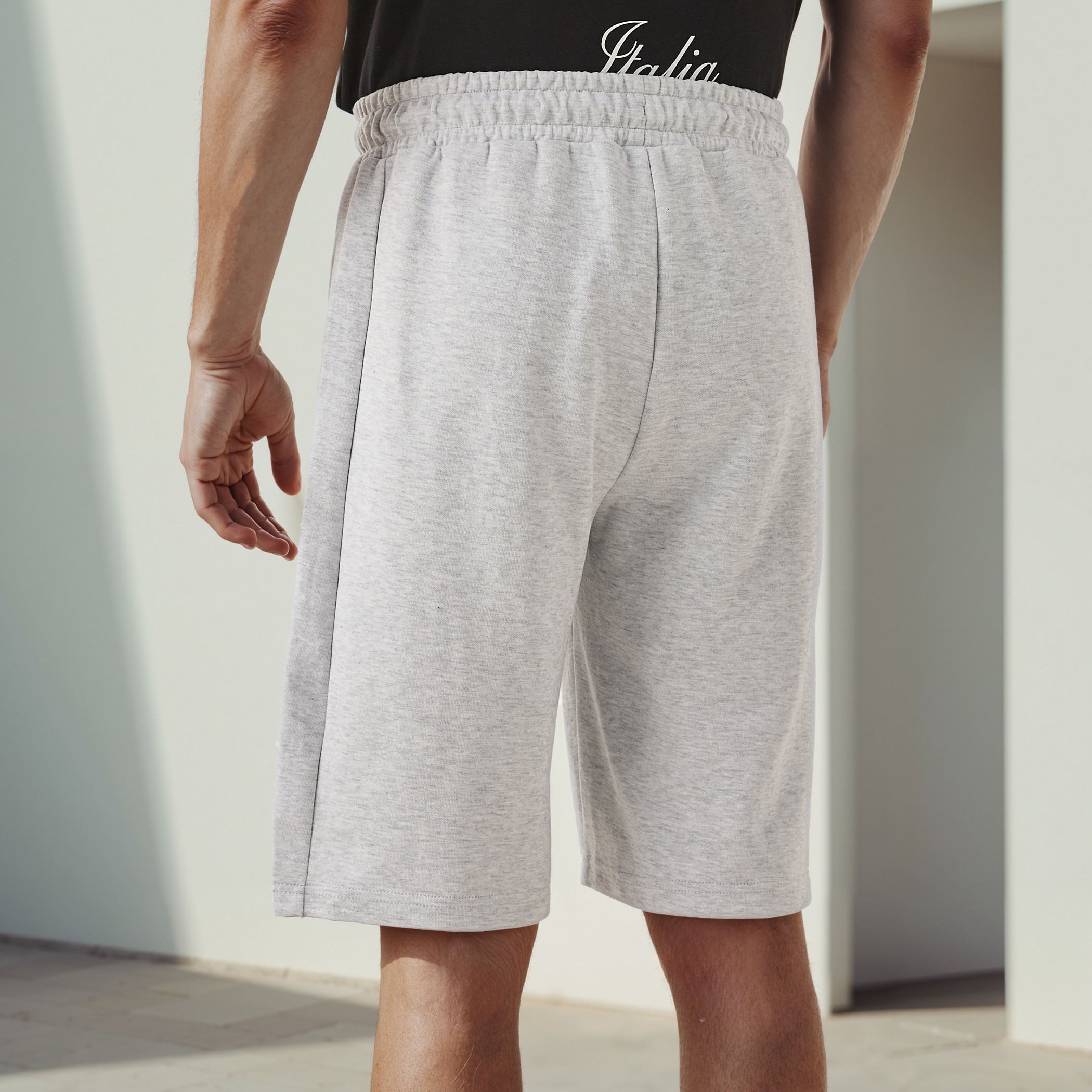Kappa Regular Fit Shorts with Drawstring Closure and Pockets-men-clothing-bottoms-shorts-image-3