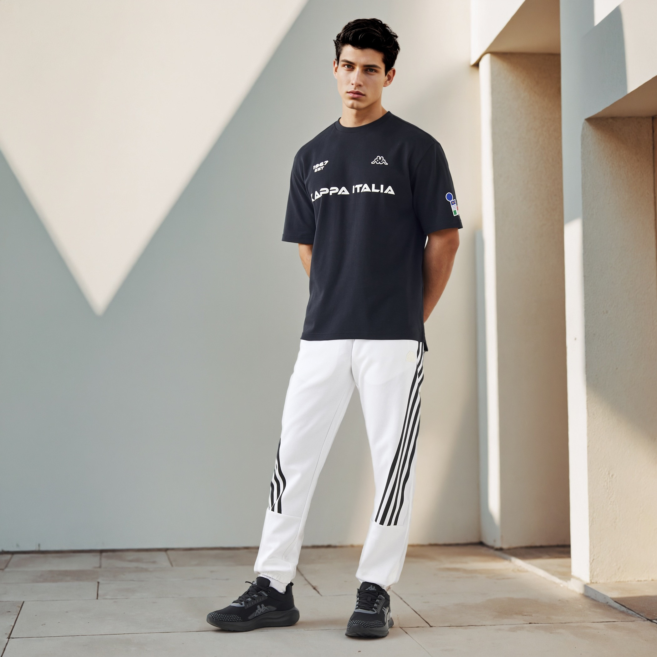Kappa Logo Print T-shirt-men-clothing-sportswearandactivewear-tshirtsandpolos-image-2