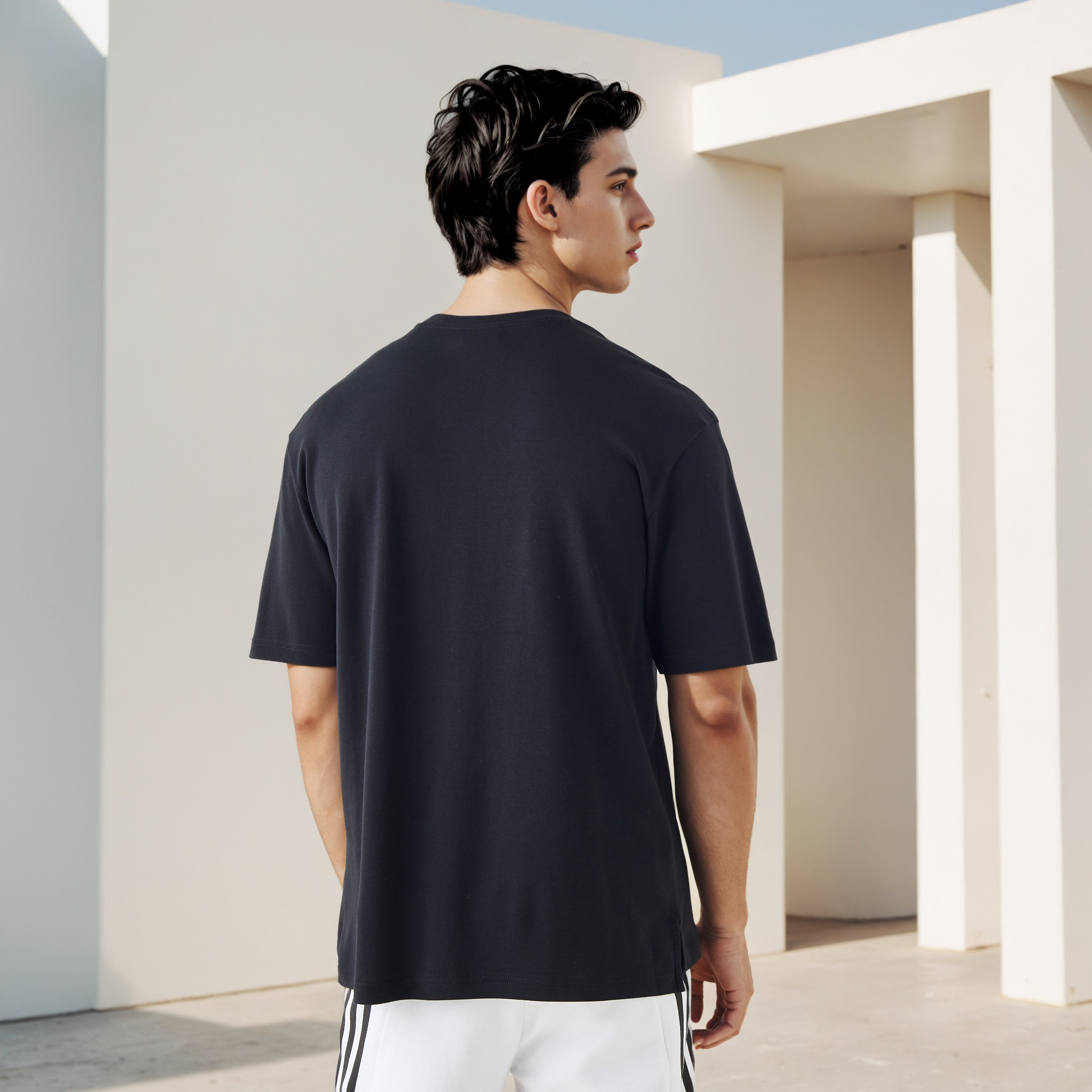 Kappa Logo Print T-shirt-men-clothing-sportswearandactivewear-tshirtsandpolos-image-3