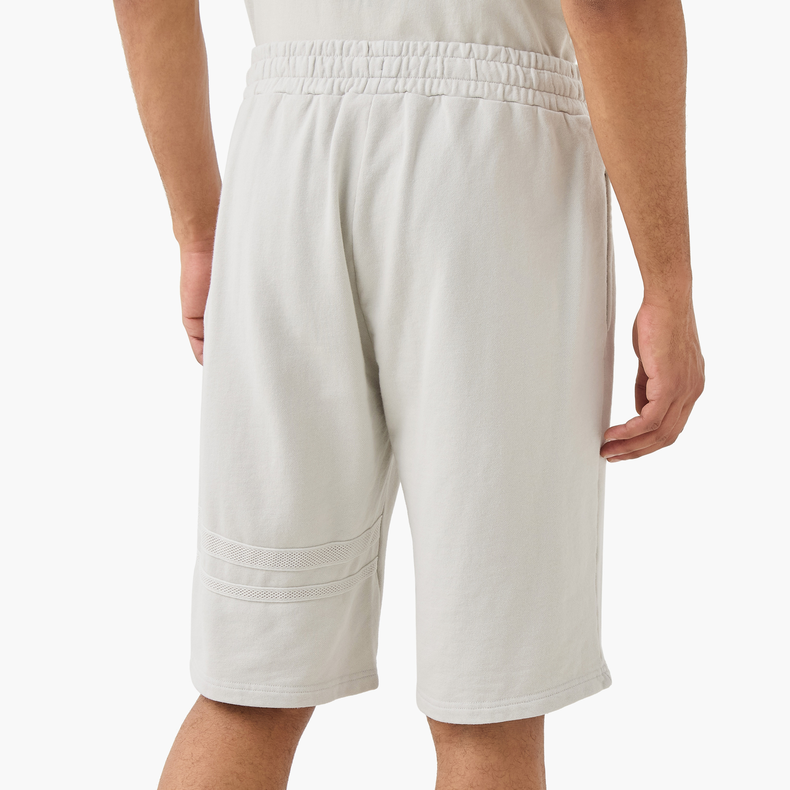 Kappa Panel Detail Shorts with Pockets-men-clothing-bottoms-shorts-image-3