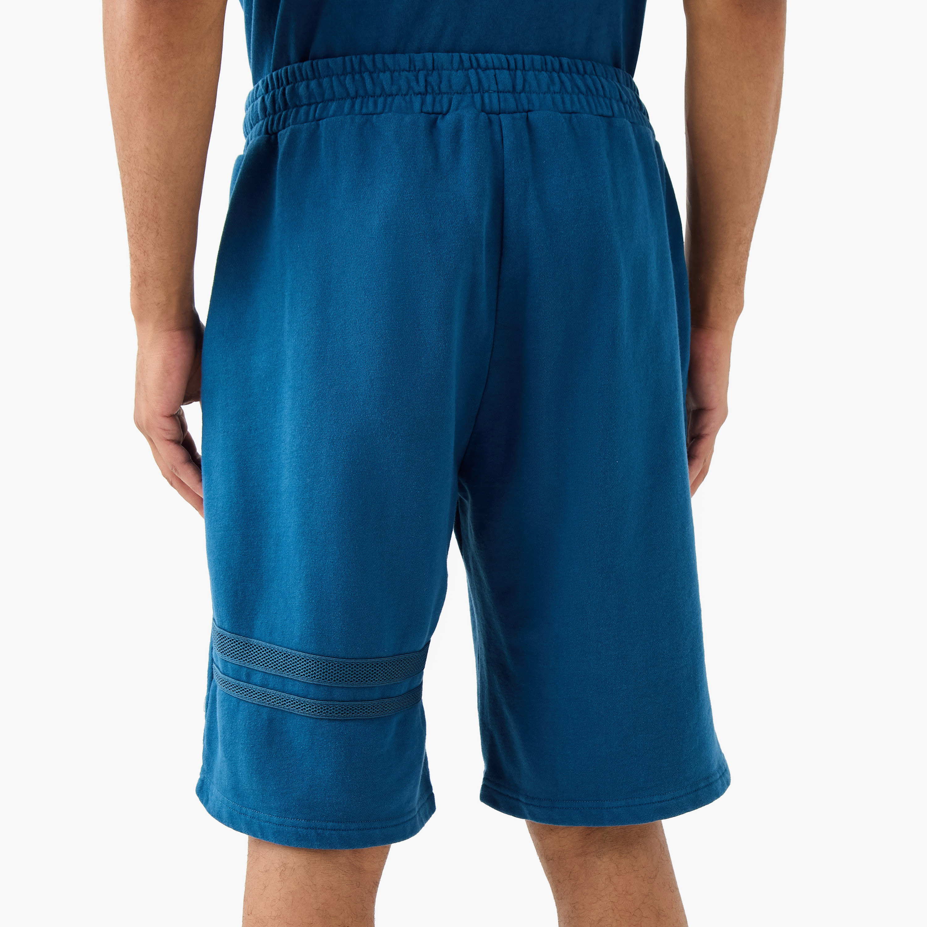 Kappa Panel Detail Shorts with Pockets-men-clothing-bottoms-shorts-image-3