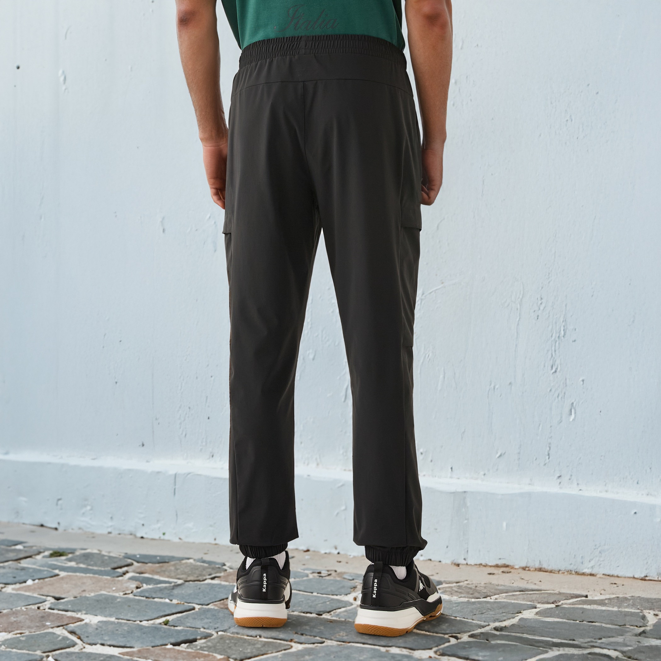 Kappa Cargo Jogger with Elasticated Waist-men-clothing-sportswearandactivewear-tracksuits-image-3