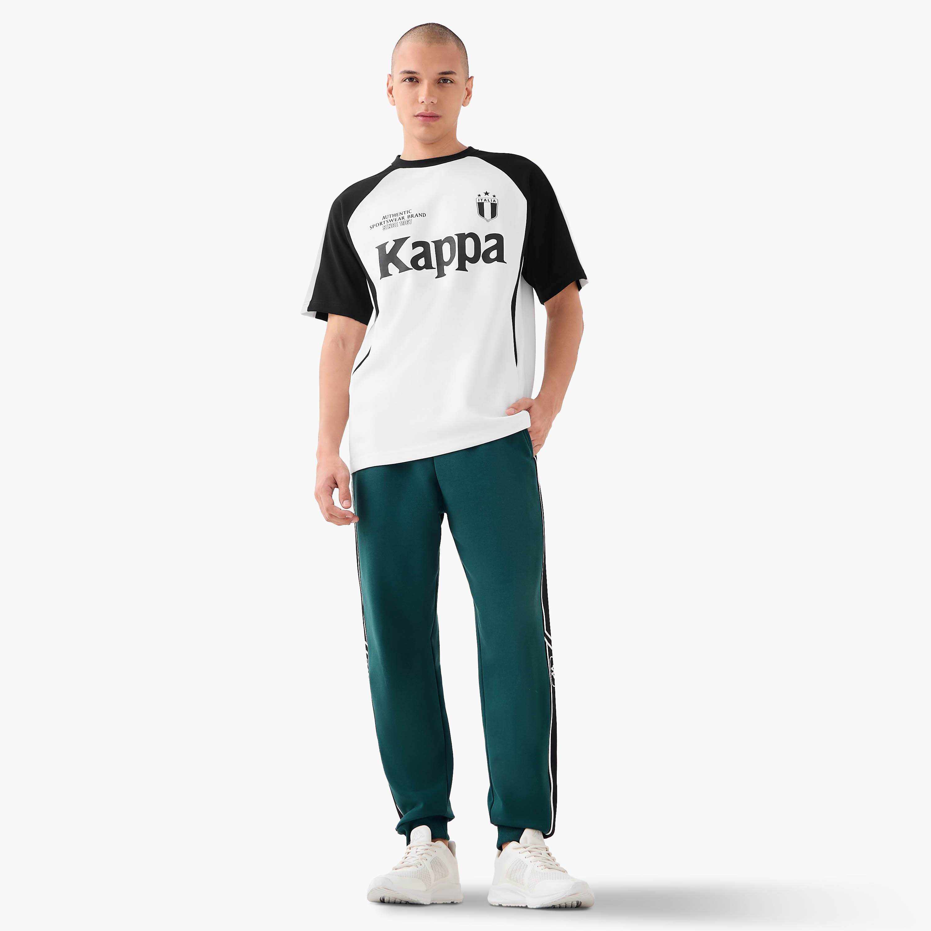 Kappa Colourblock T-shirt with Raglan Sleeves-men-clothing-tshirtsandpolos-tshirts-image-2