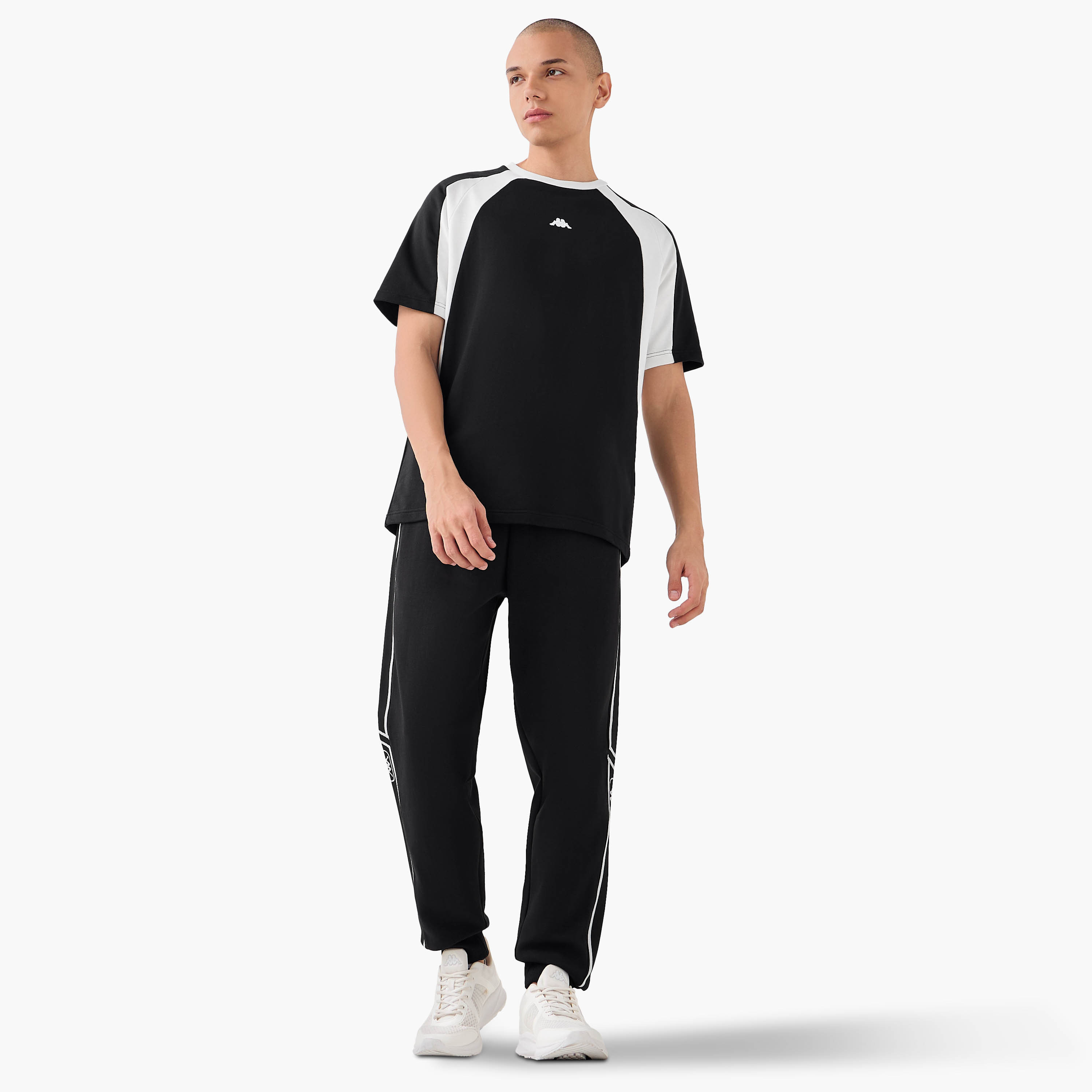 Kappa Colourblock T-shirt with Raglan Sleeves-men-clothing-sportswearandactivewear-tshirtsandpolos-image-2