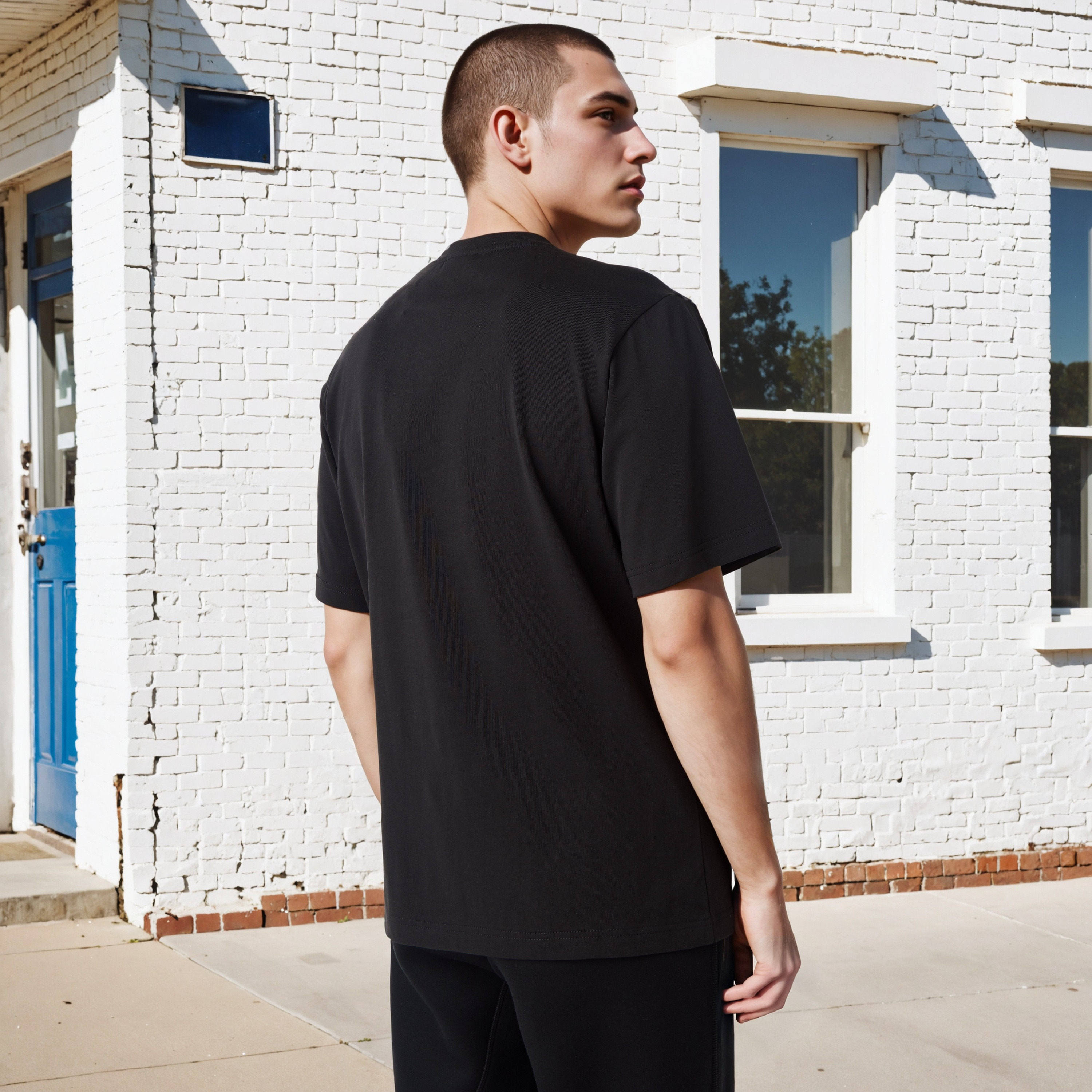 Kappa Logo Print Crew Neck T-shirt-men-clothing-tshirtsandpolos-tshirts-image-3