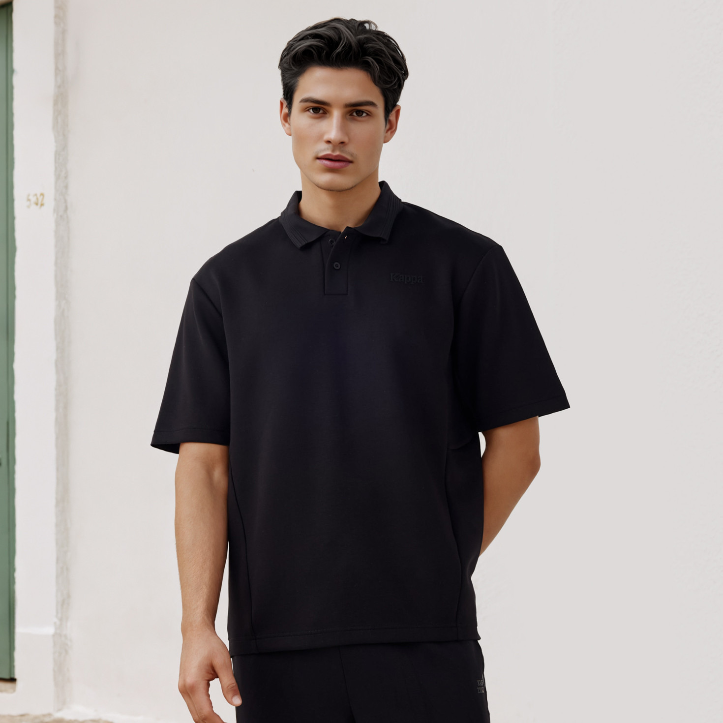 Kappa Logo Embroidered Polo T-shirt-men-clothing-sportswearandactivewear-tshirtsandpolos-image-1