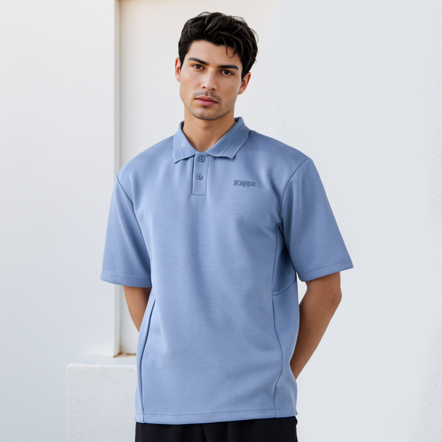 Kappa Logo Embroidered Polo T-shirt-men-clothing-sportswearandactivewear-tshirtsandpolos-image-1