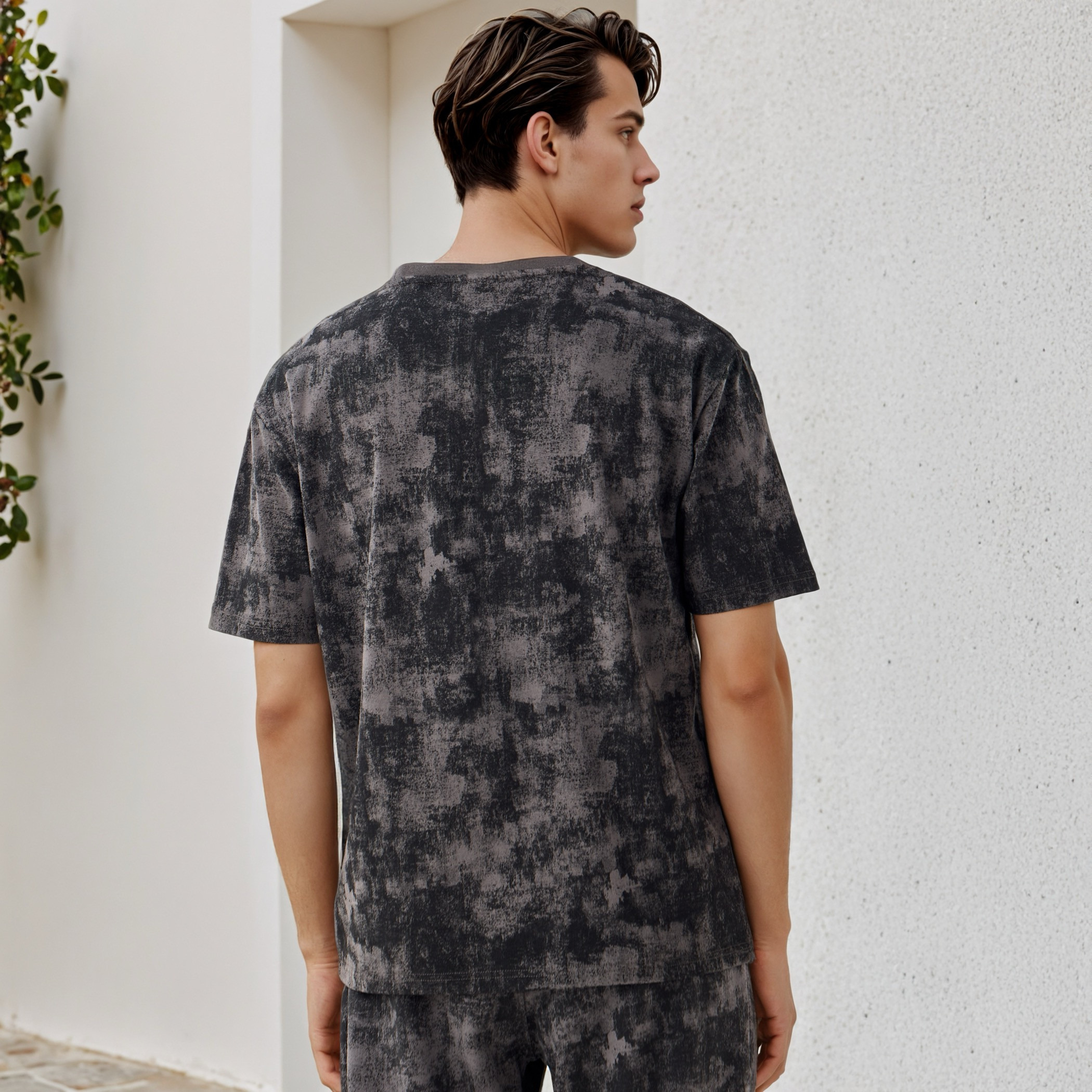Kappa Textured Crew Neck T-shirt-men-clothing-sportswearandactivewear-tshirtsandpolos-image-3