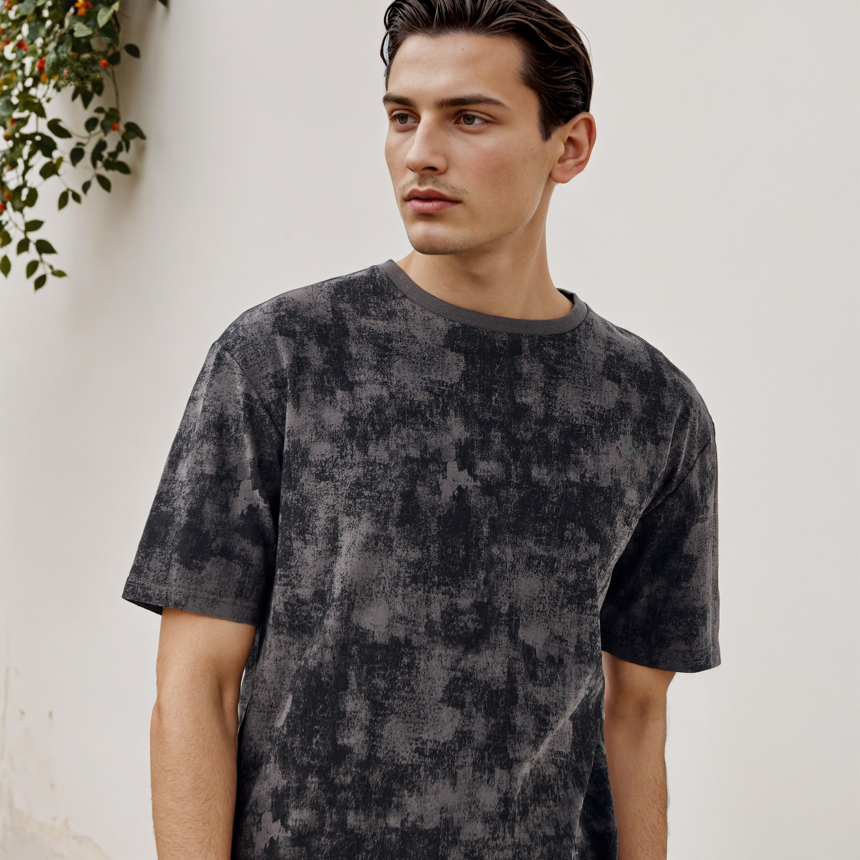Kappa Textured Crew Neck T-shirt-men-clothing-sportswearandactivewear-tshirtsandpolos-image-4