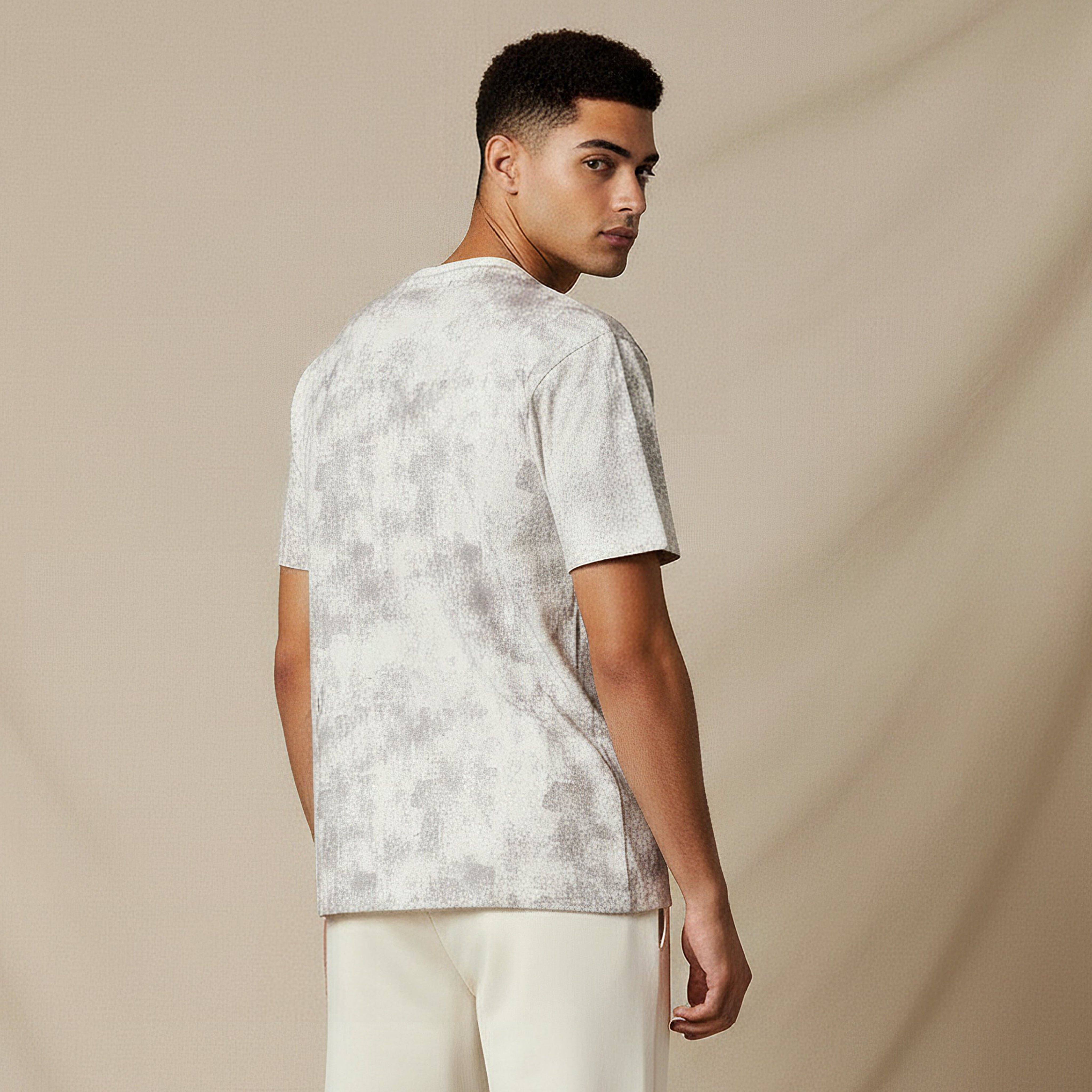 Kappa Textured Crew Neck T-shirt-men-clothing-sportswearandactivewear-tshirtsandpolos-image-3