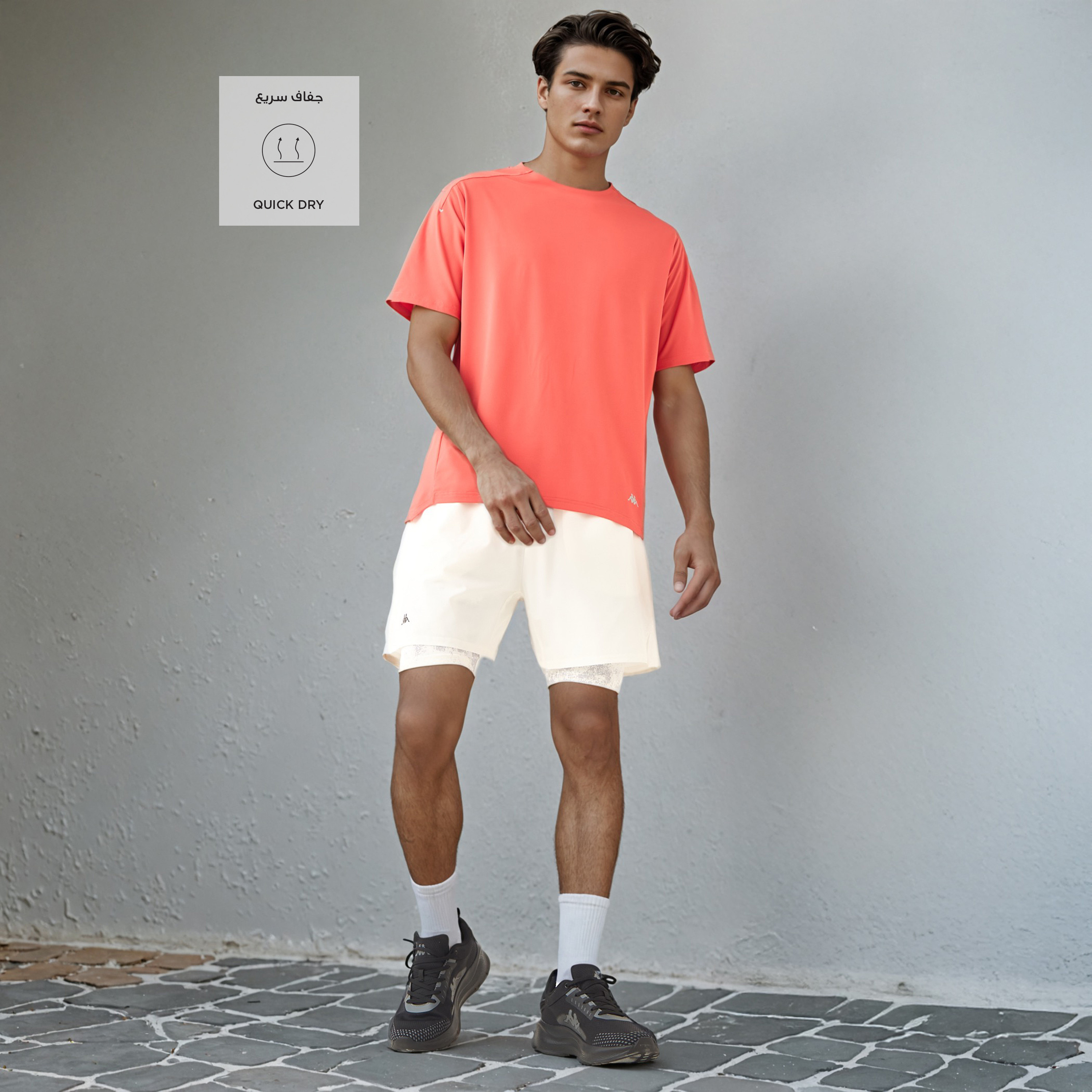 Kappa  Performance T-shirt with Raglan Sleeves-men-clothing-sportswearandactivewear-tshirtsandpolos-image-2