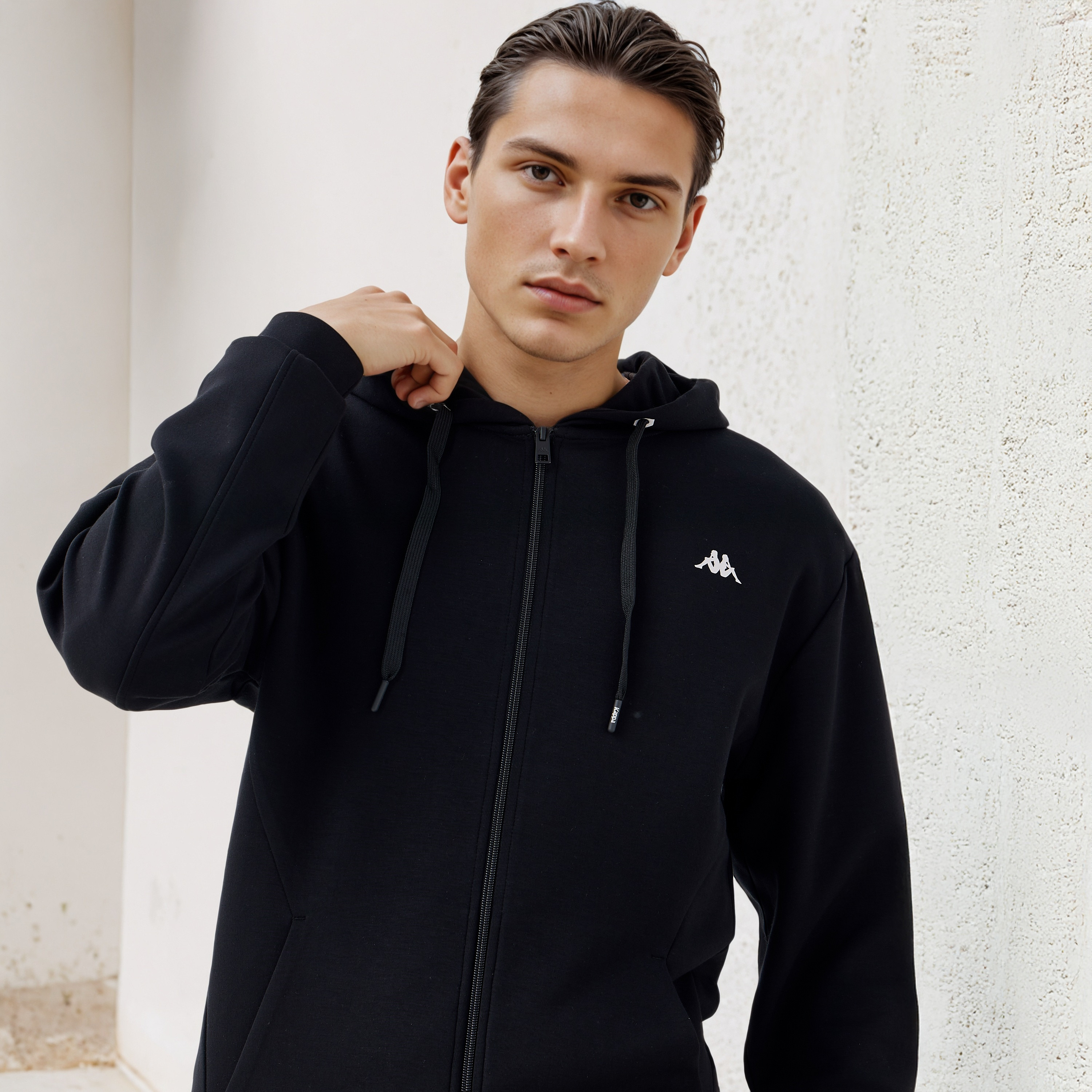 Kappa Hoodie with Pockets-men-winterwear-hoodiesandsweatshirts-image-4