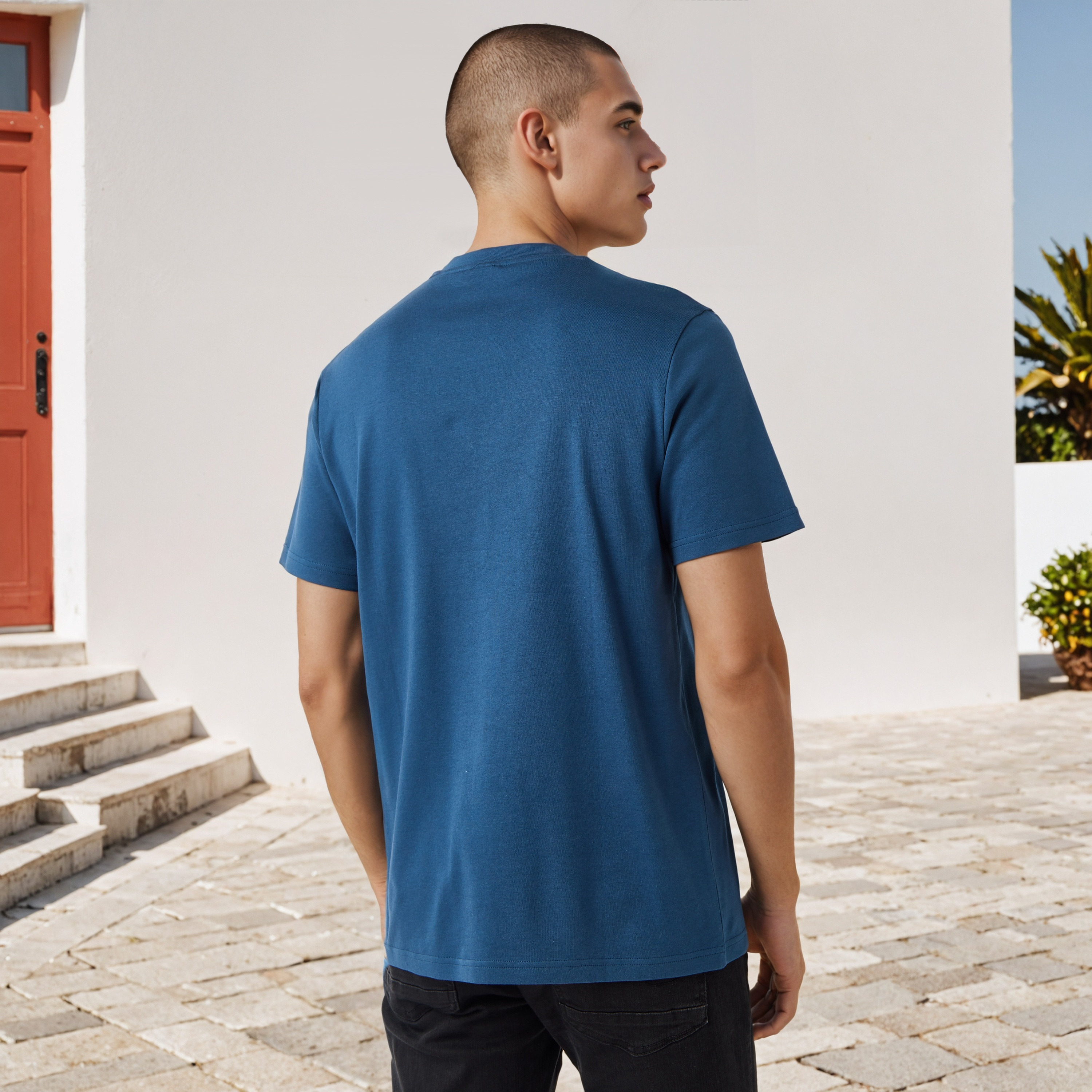 Kappa Logo Print T-shirt-men-clothing-tshirtsandpolos-tshirts-image-3