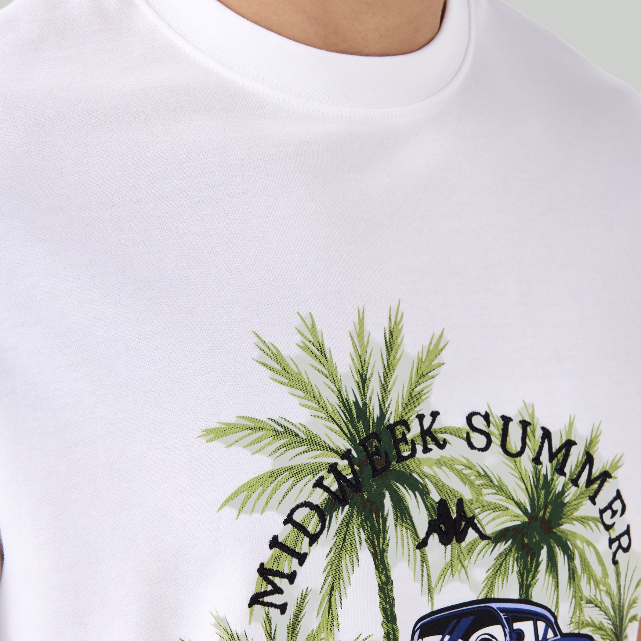 Kappa Logo Print Crew Neck T-shirt-men-clothing-sportswearandactivewear-tshirtsandpolos-image-5