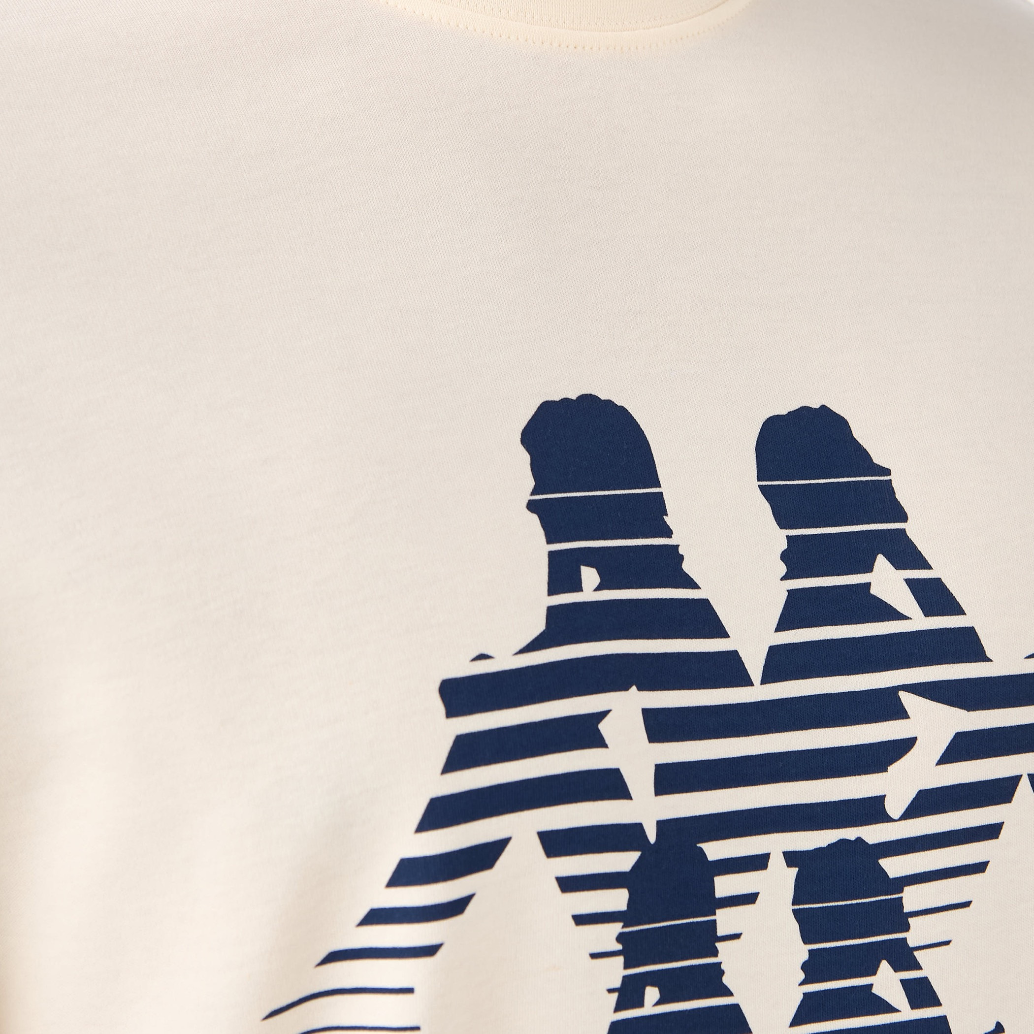 Kappa Logo Print Crew Neck T-shirt-men-clothing-sportswearandactivewear-tshirtsandpolos-image-5