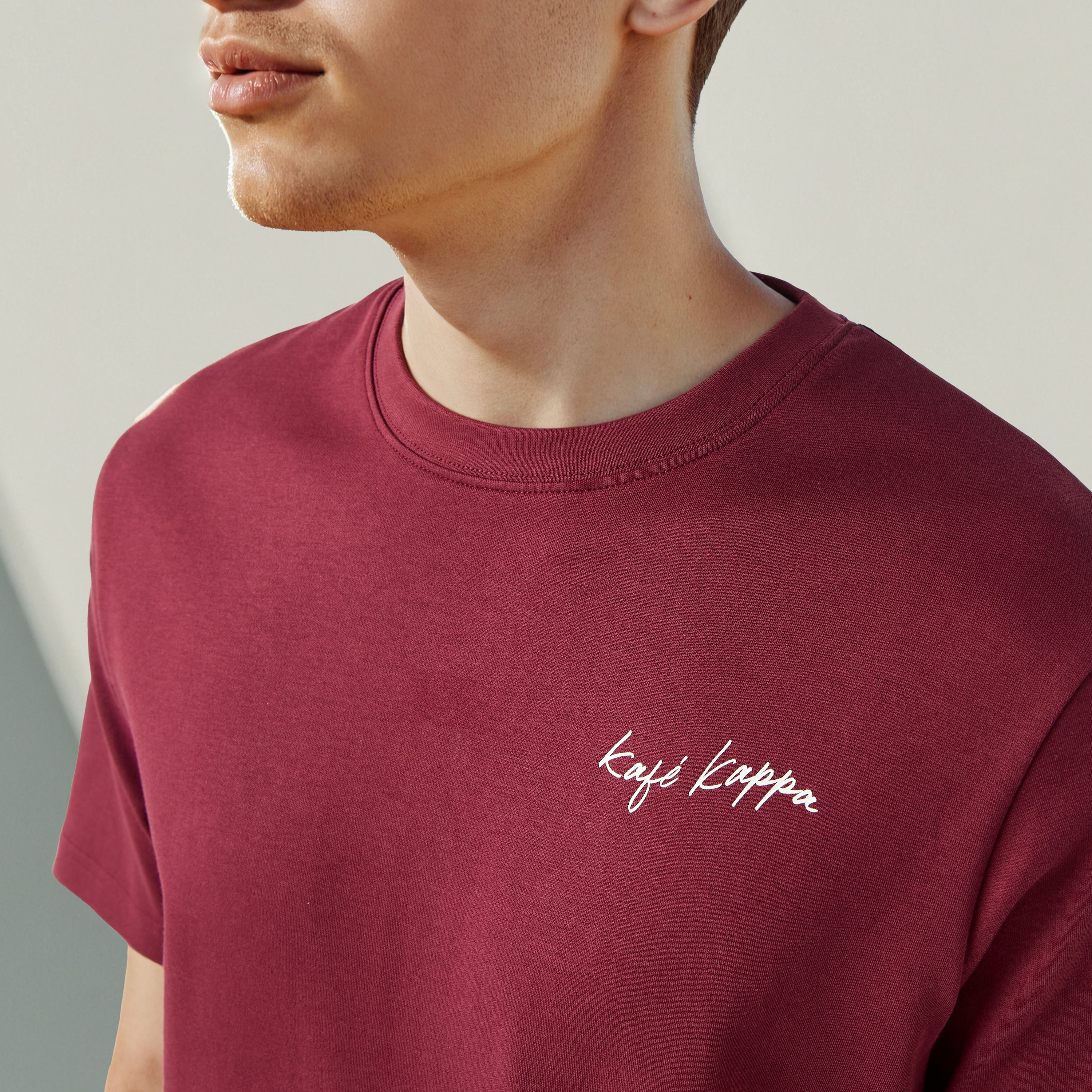 Kappa Logo Print T-shirt-men-clothing-tshirtsandpolos-tshirts-image-4