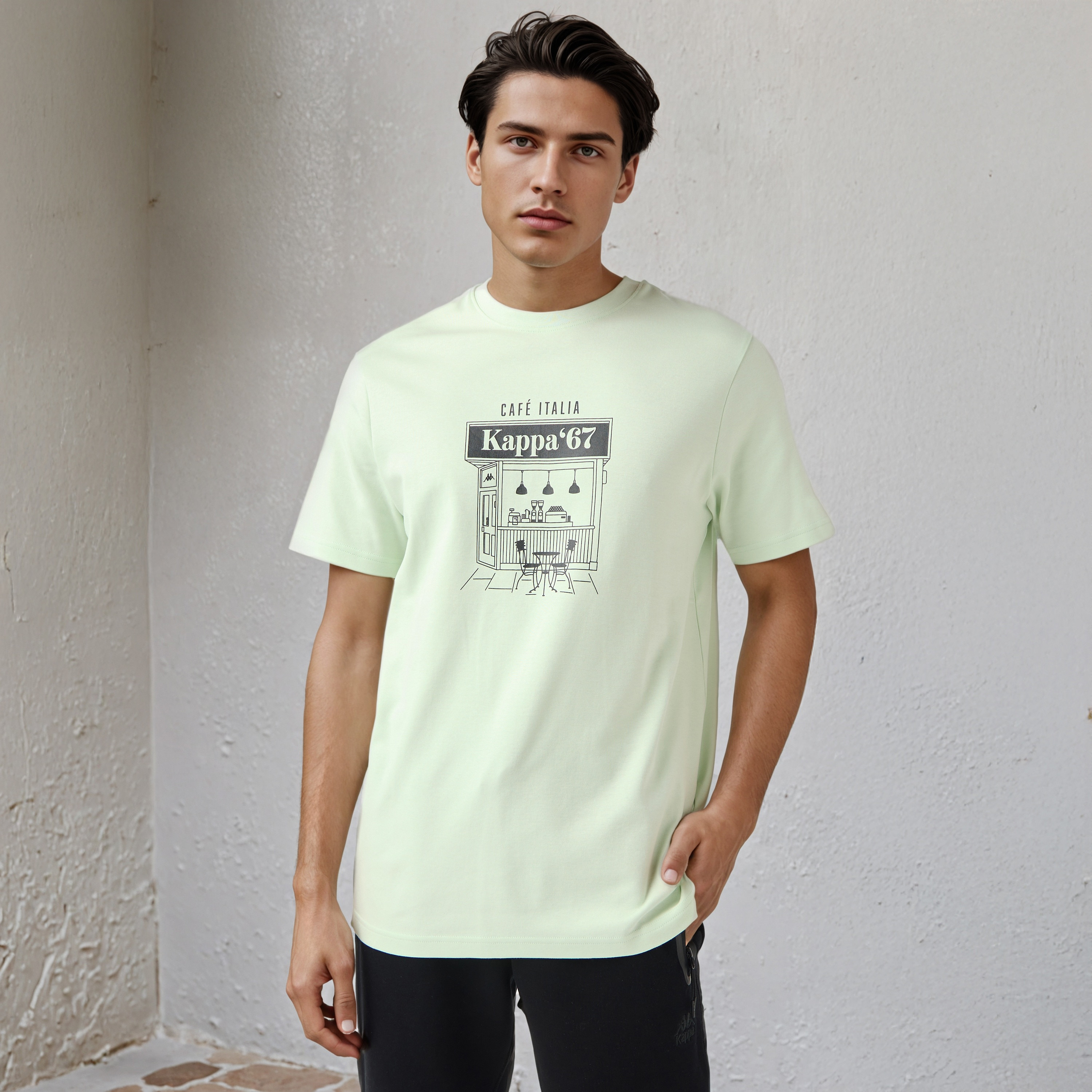 تيشيرت بطبعات شعار من كابا-men-clothing-tshirtsandpolos-tshirts-image-1