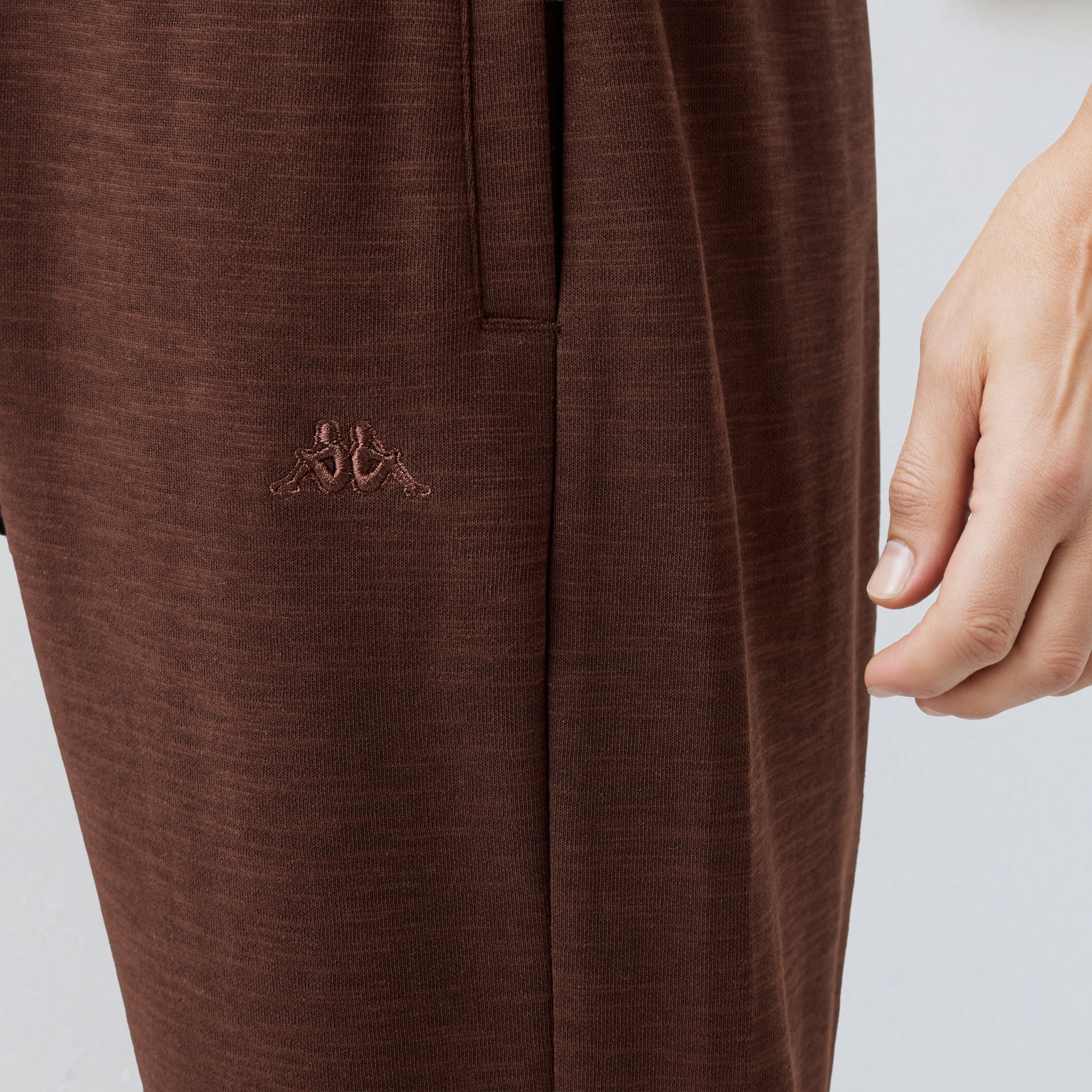 Kappa Panelled Joggers with Drawstring Closure-men-clothing-sportswearandactivewear-bottoms-joggers-image-4
