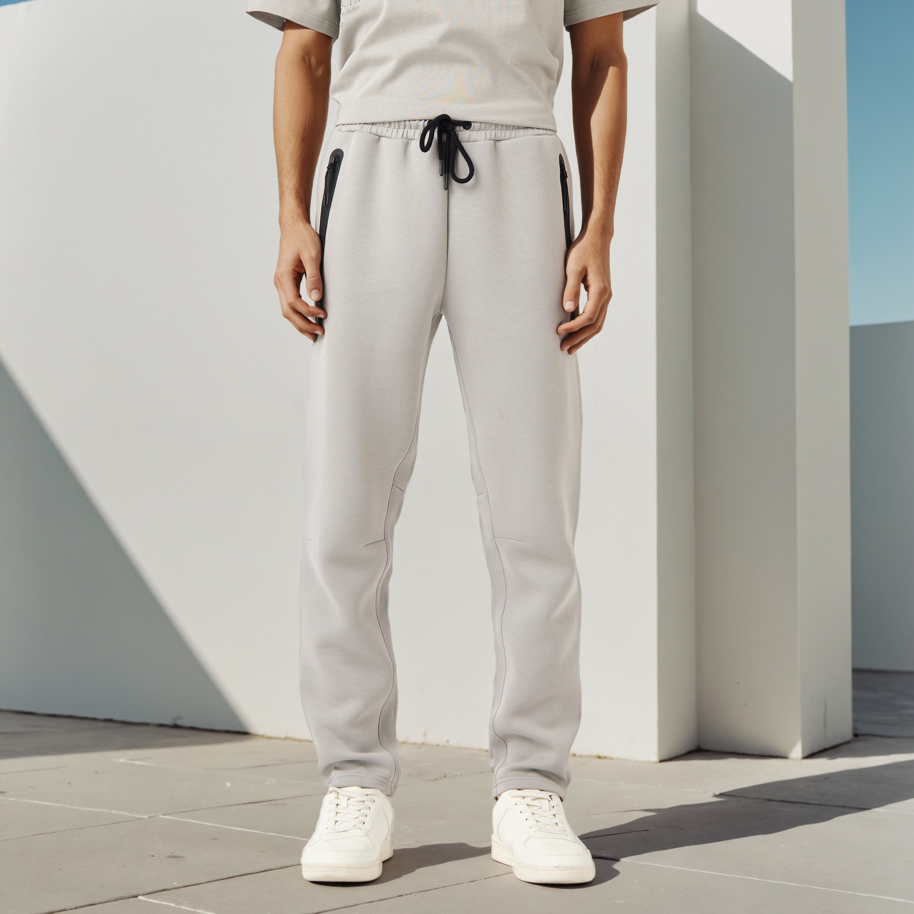 Kappa Track Pants with Drawstring Closure and Zip Pockets-men-clothing-sportswearandactivewear-tracksuits-image-1