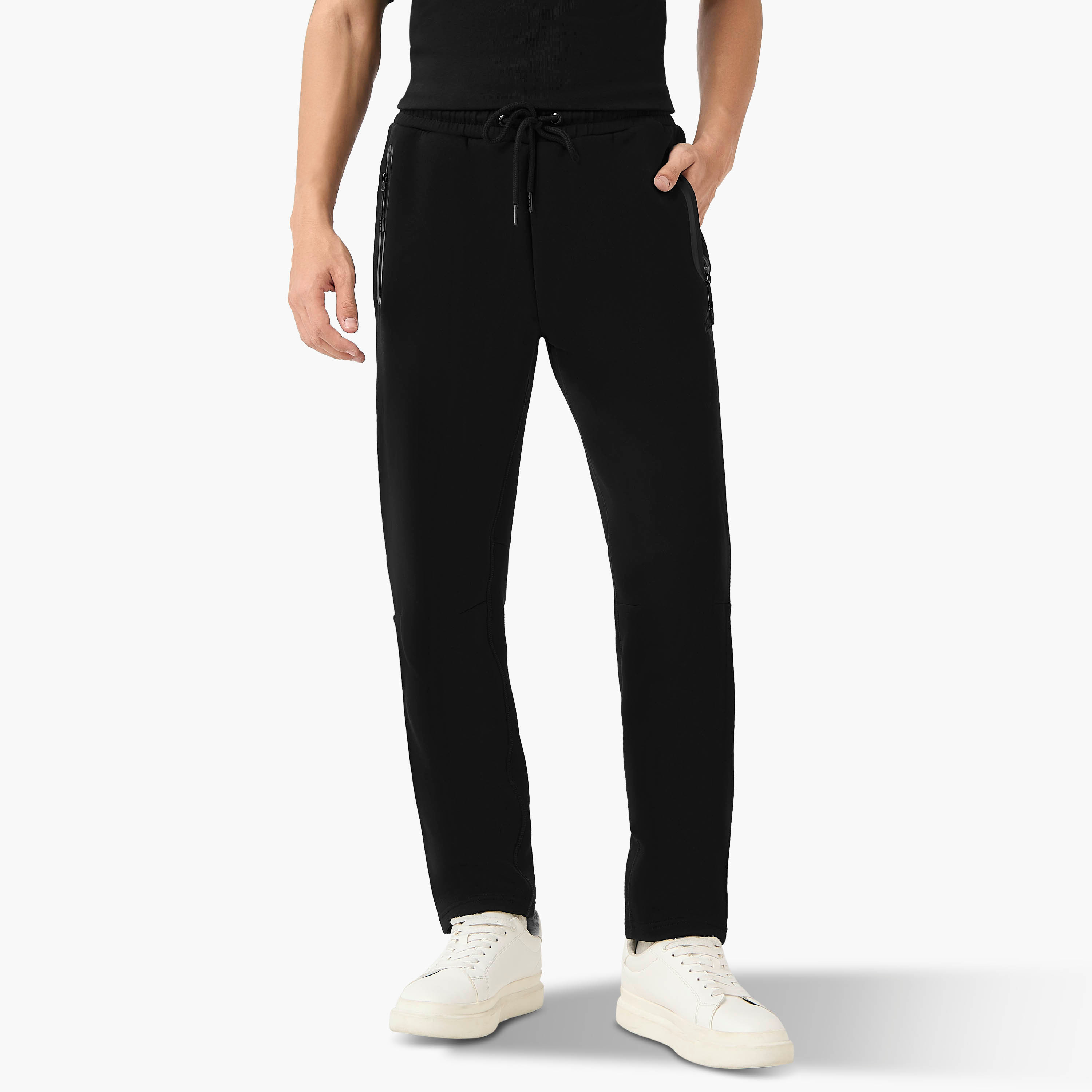 Kappa Track Pants with Drawstring Closure and Zip Pockets-men-clothing-sportswearandactivewear-tracksuits-image-1