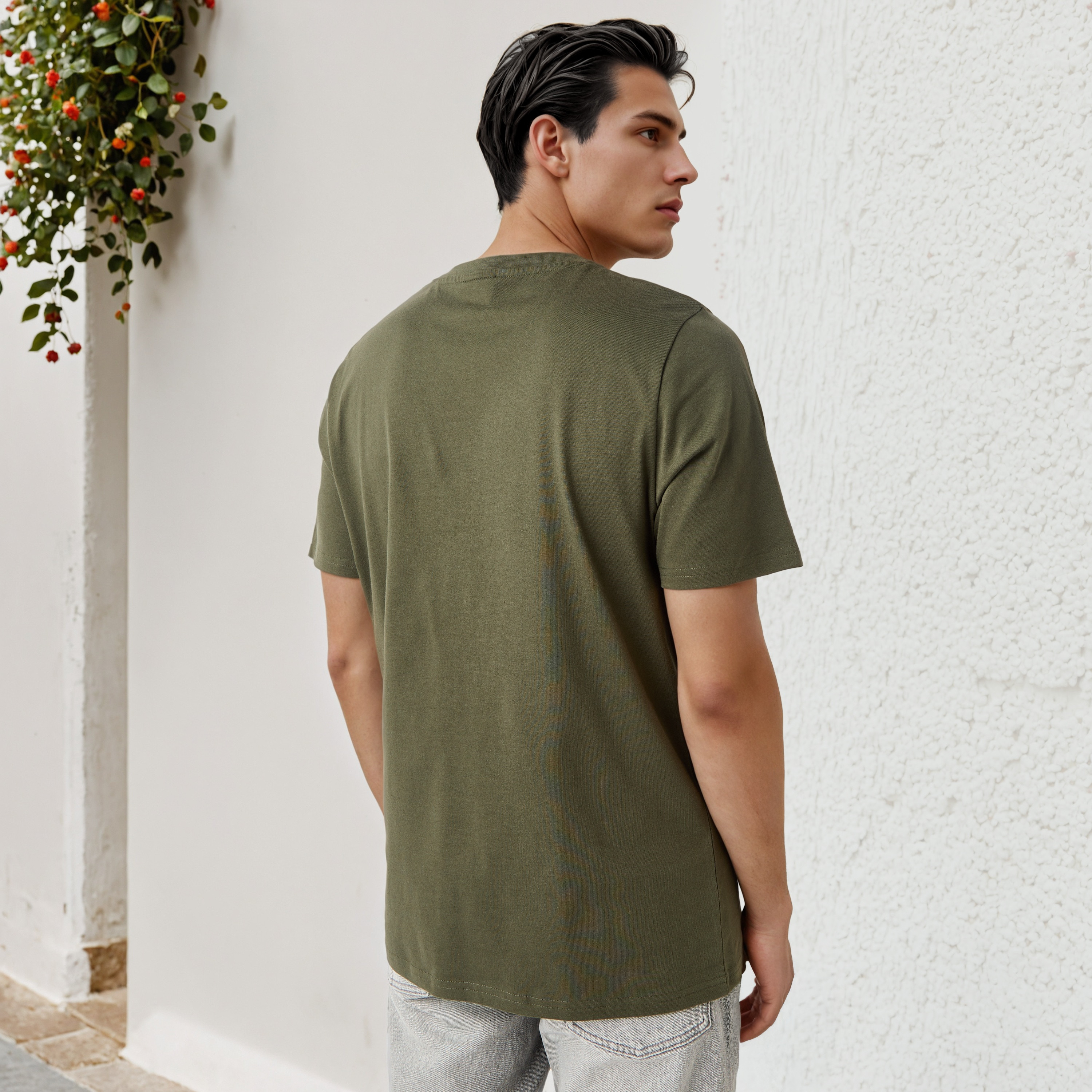 Kappa Logo Embossed T-shirt-men-clothing-sportswearandactivewear-tshirtsandpolos-image-3