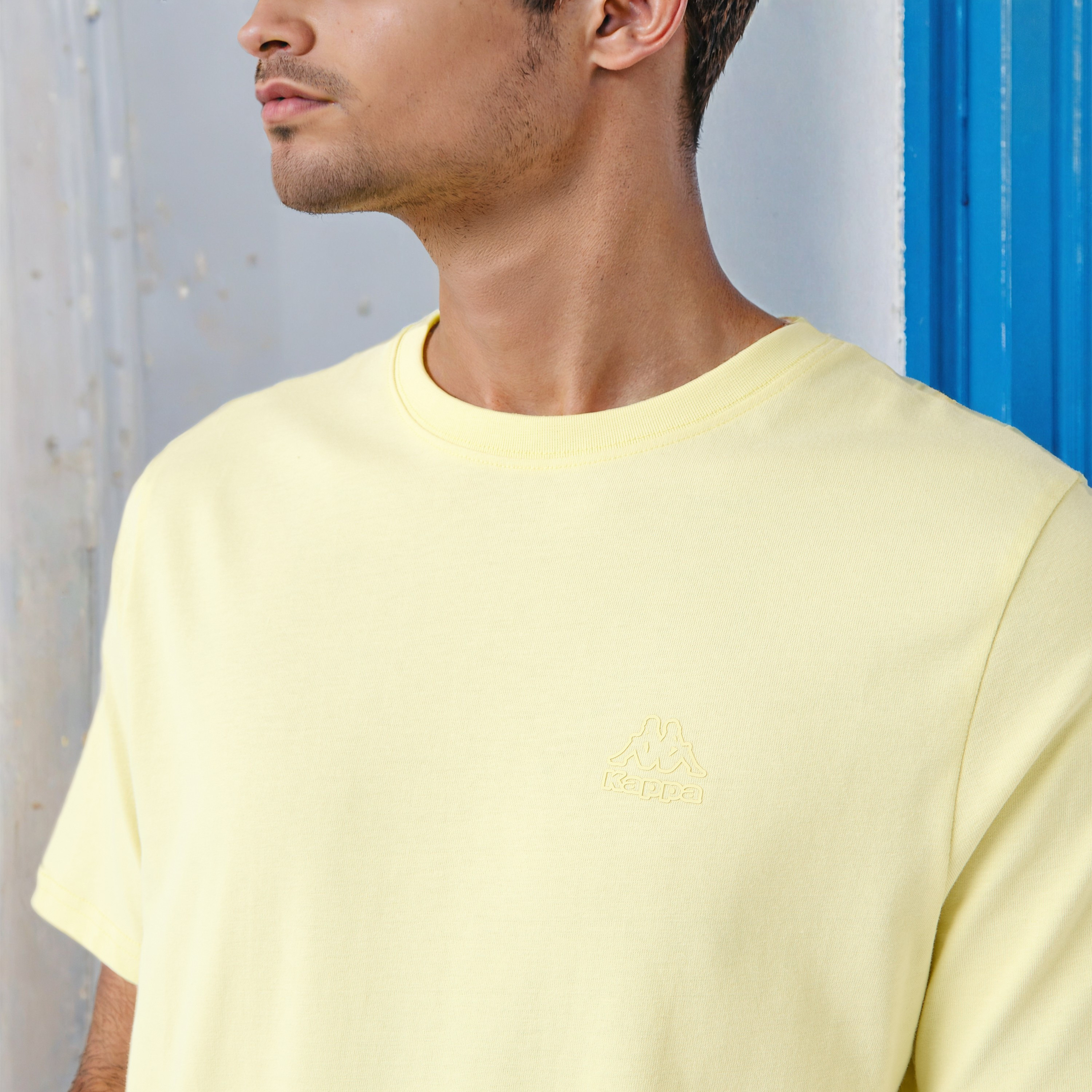 Kappa Logo Embossed T-shirt-men-clothing-sportswearandactivewear-tshirtsandpolos-image-4