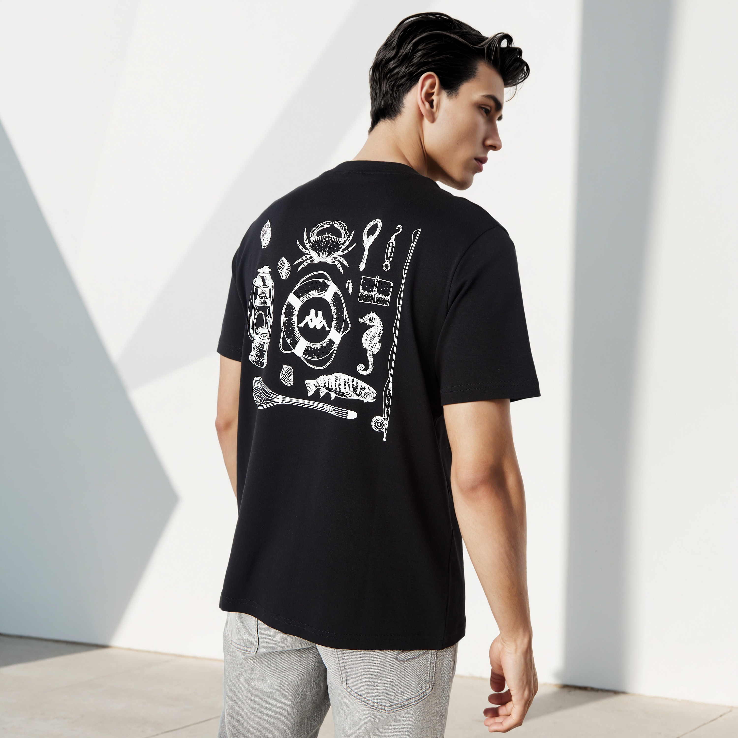 تيشيرت بطبعات شعار من كابا-men-clothing-tshirtsandpolos-tshirts-image-1