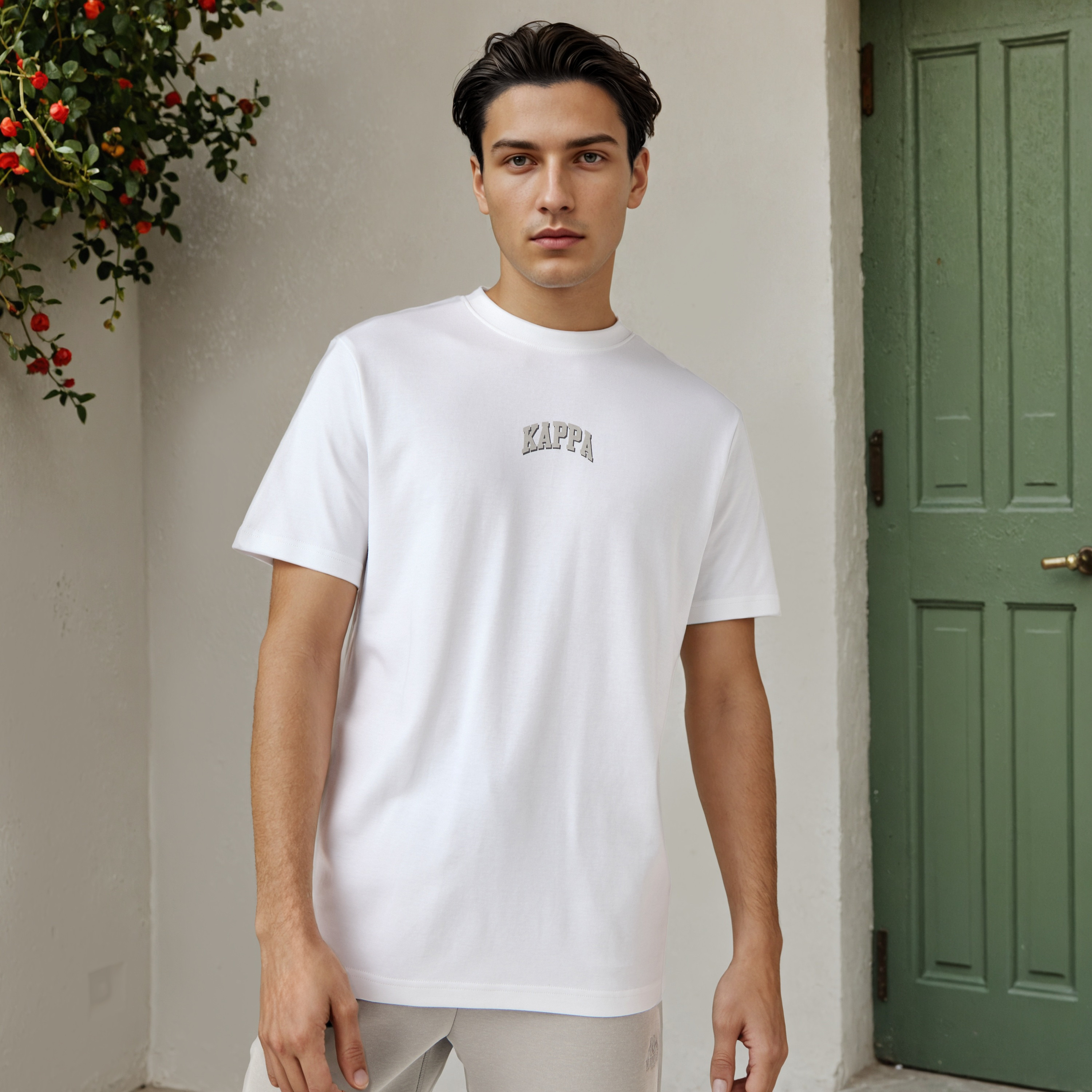 Kappa Logo Print T-shirt-men-clothing-tshirtsandpolos-tshirts-image-3